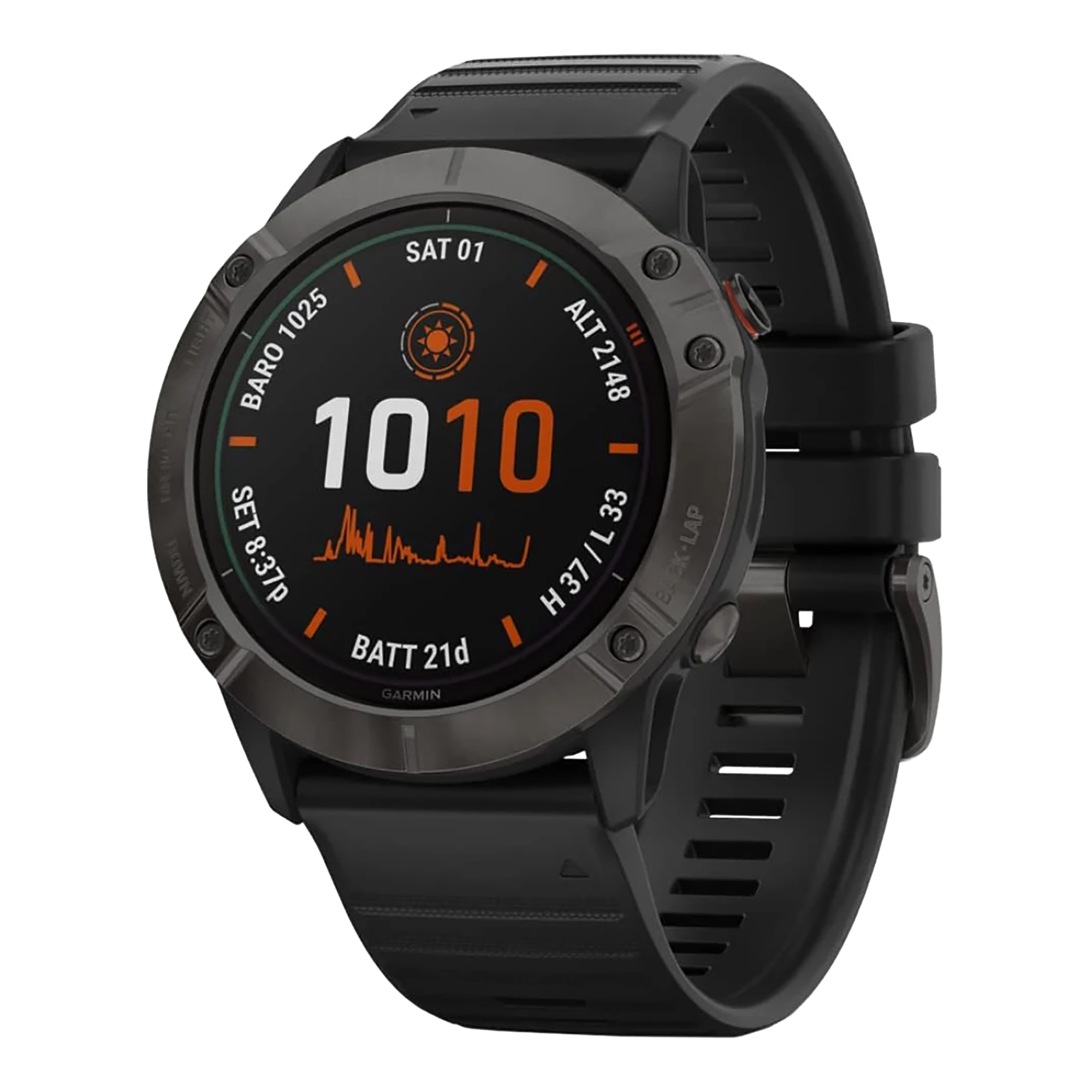 Reloj Inteligente Garmin Fenix 6x Pro Solar 10atm Wifi Bt Gps