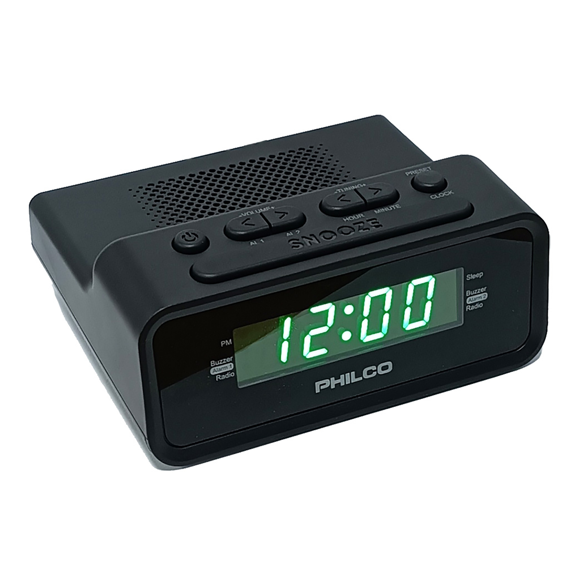 Radio Despertador Philco Par1006 Fm 20mem Botn Snooze