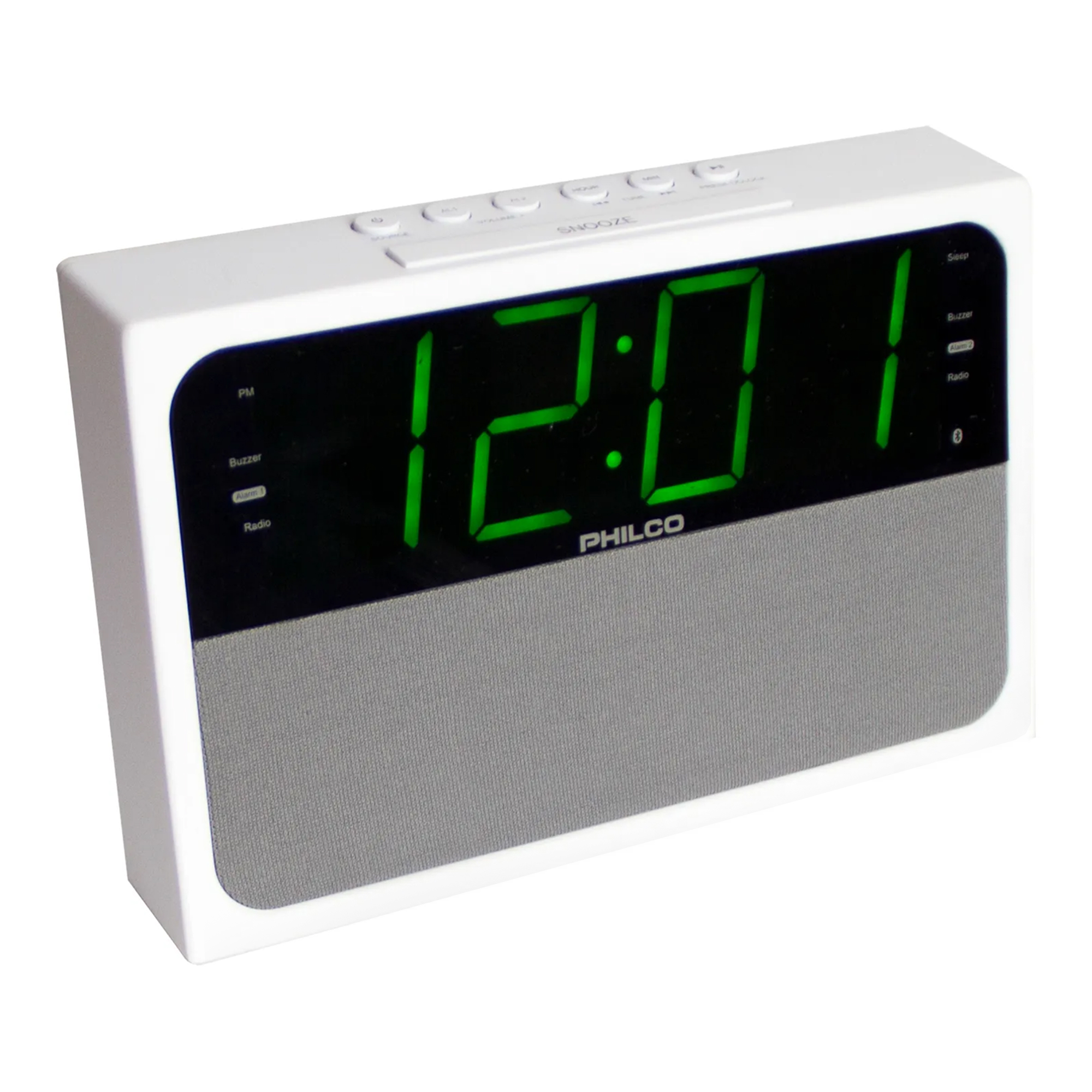 Radio Despertador Philco Par1018bt Bt Fm 20mem Botn Snooze