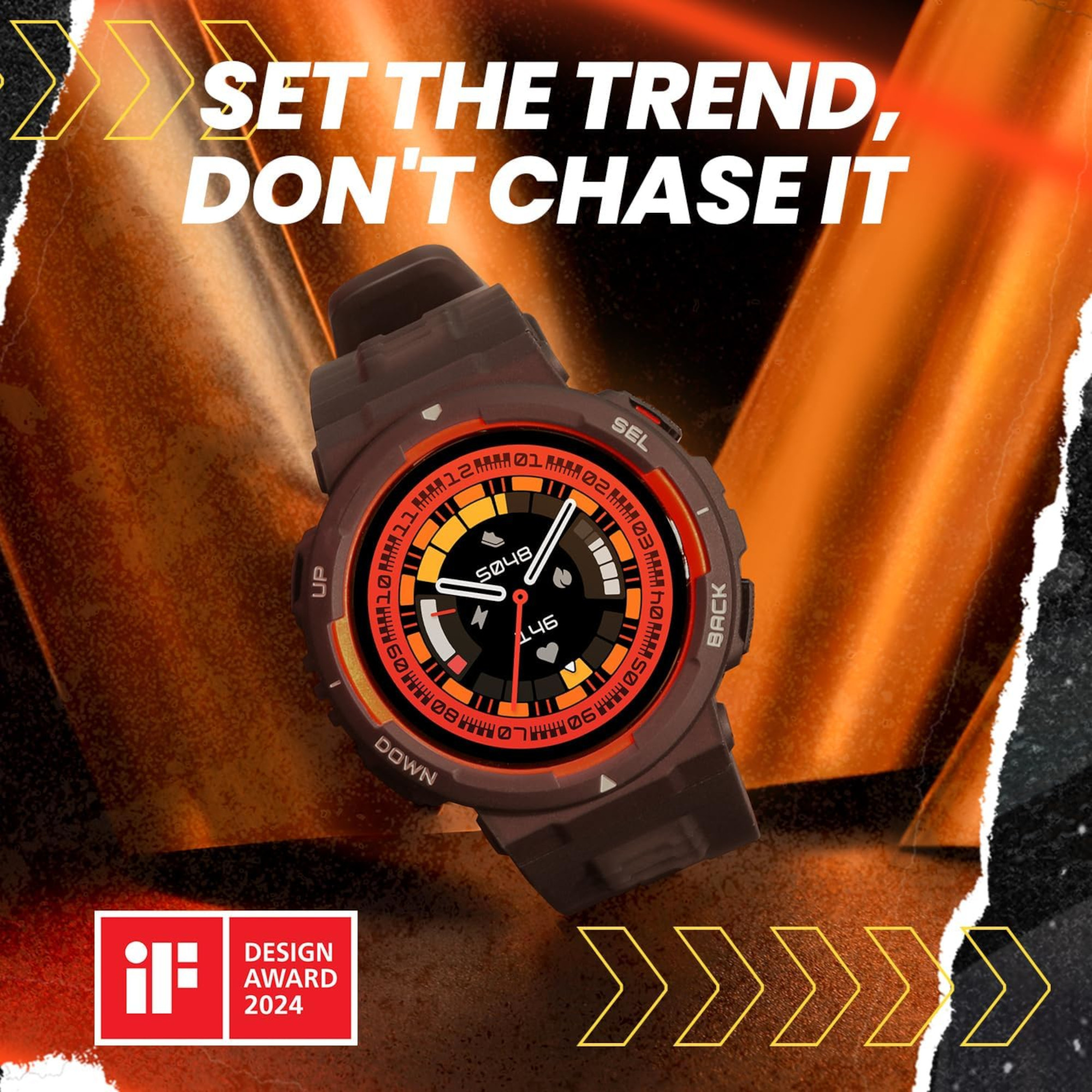 Smartwatch Amazfit Active Edge 46mm 10atm Bt Gps