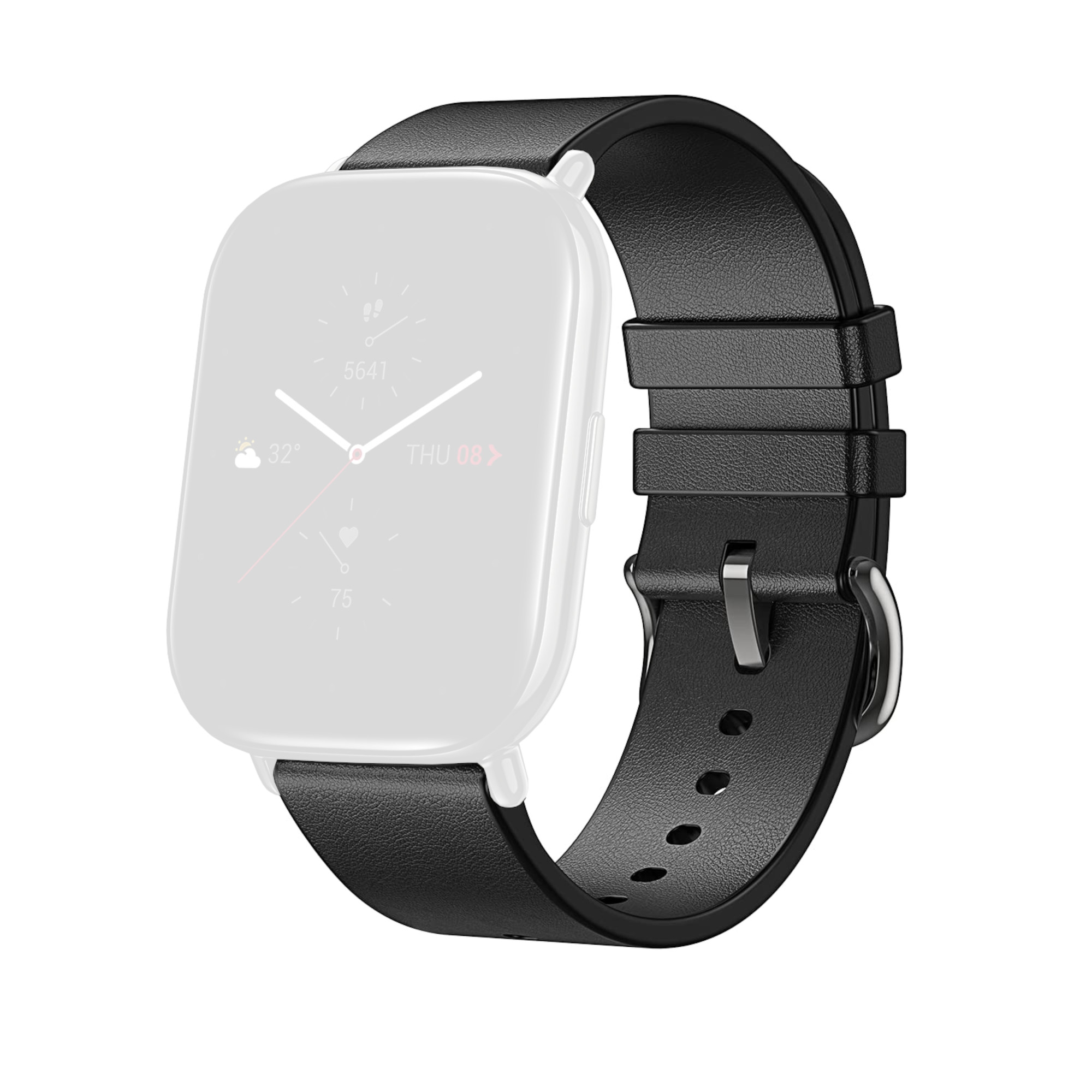 Correa de Cuero Amazfit Para Smartwatches 20mm
