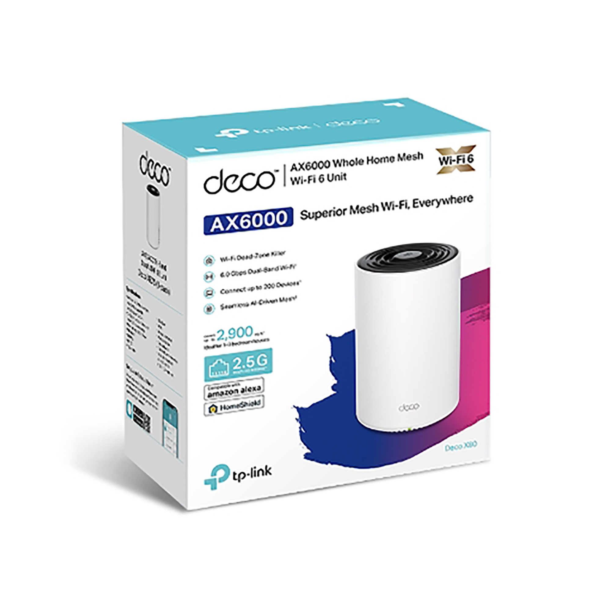 Access Point Tp-Link Deco X80 2,4ghz/5ghz Ax6000