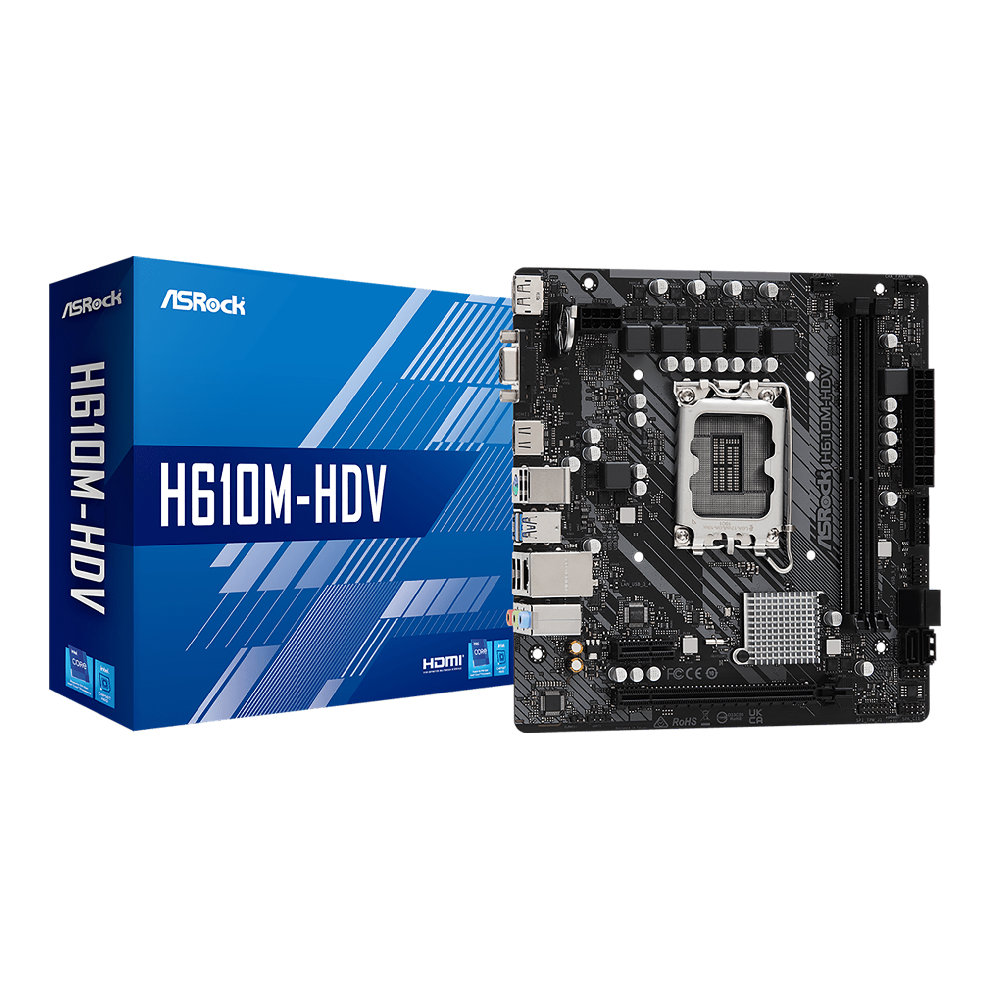 Tarjeta Madre Asrock H610M-HDV Socket LGA1700