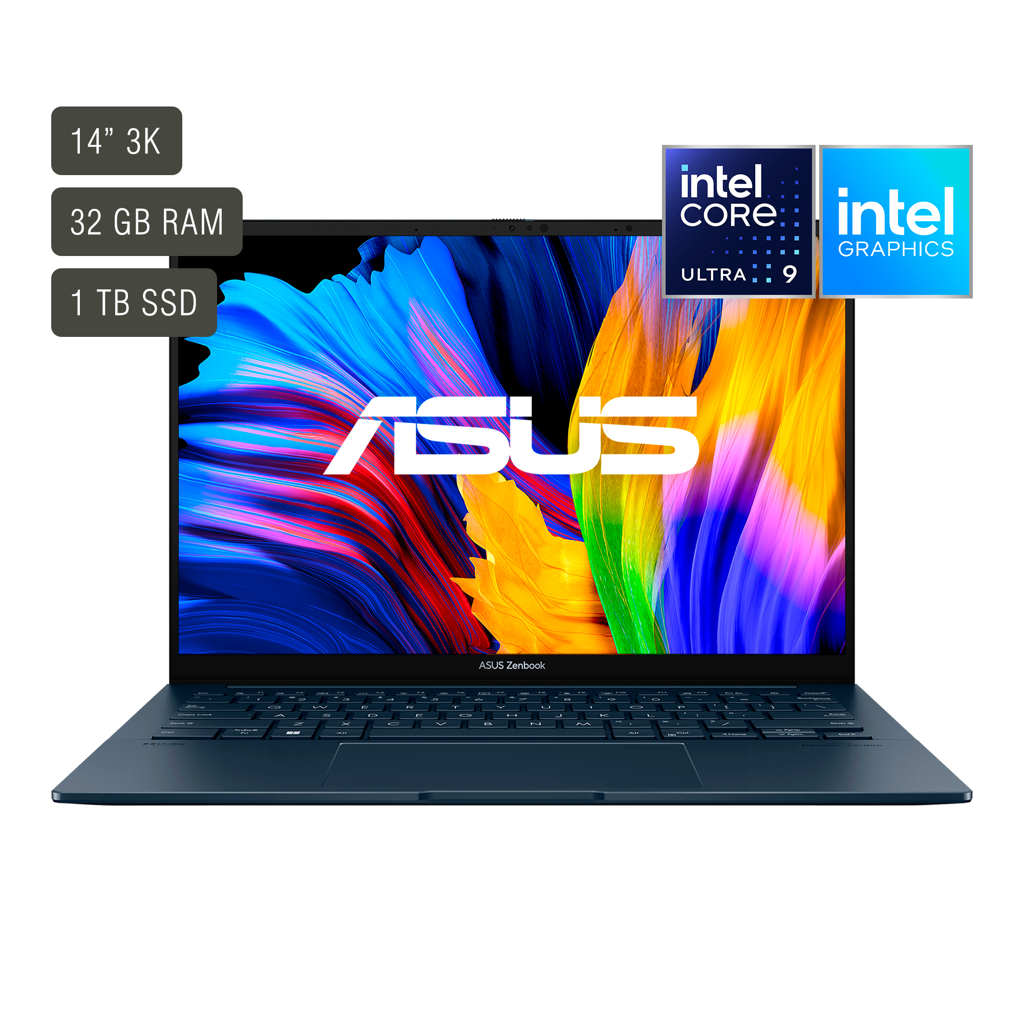 Notebook Asus Zenbook 14'' Oled Core Ultra 9 32gb 1tb W11