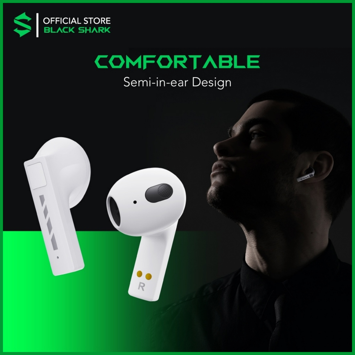 Auriculares Gaming Inalámbricos Black Shark T11 Bt Llamadas