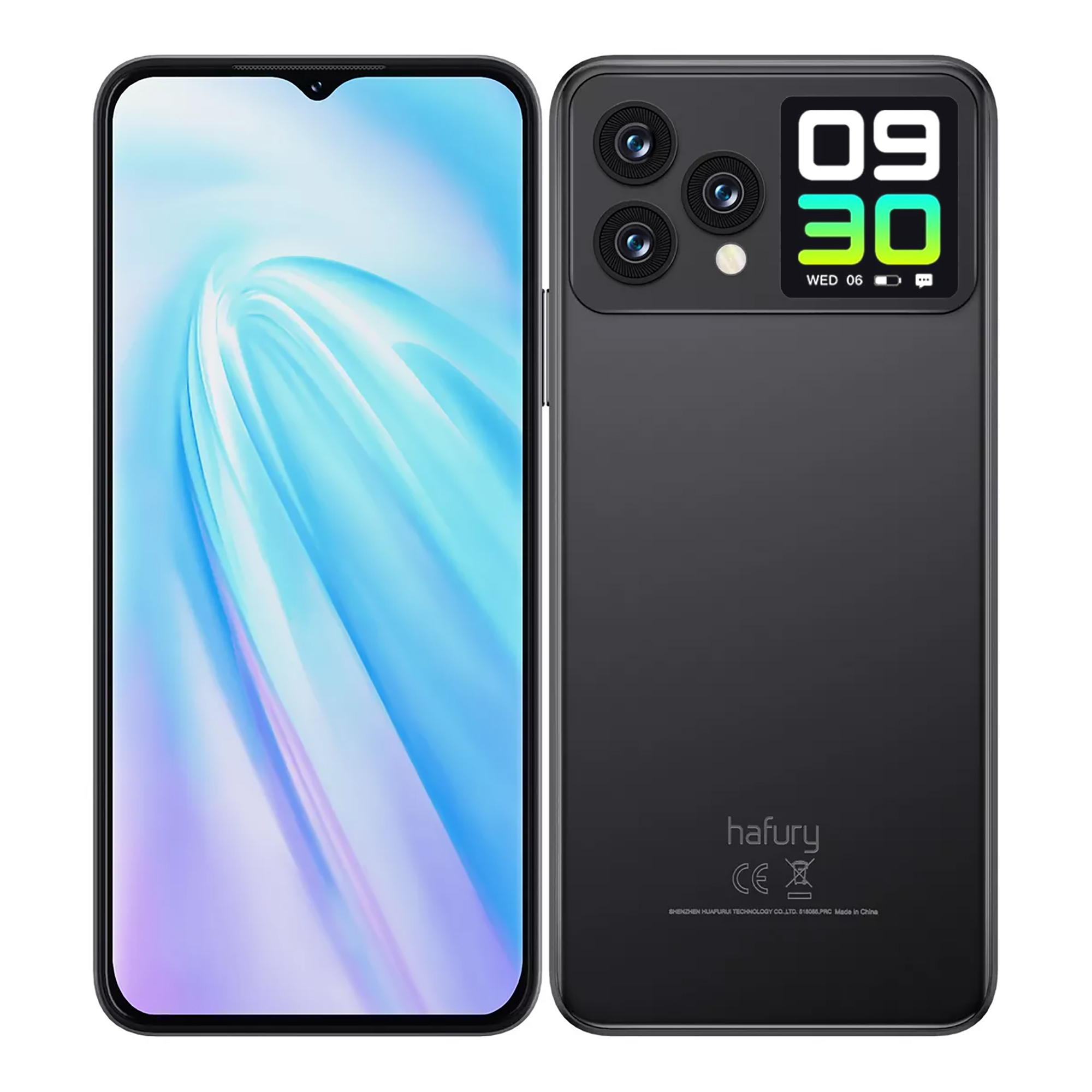 Cubot Hafury V1 6,583''+1,41'' 4G 8gb 256gb Triple Cam 64mp