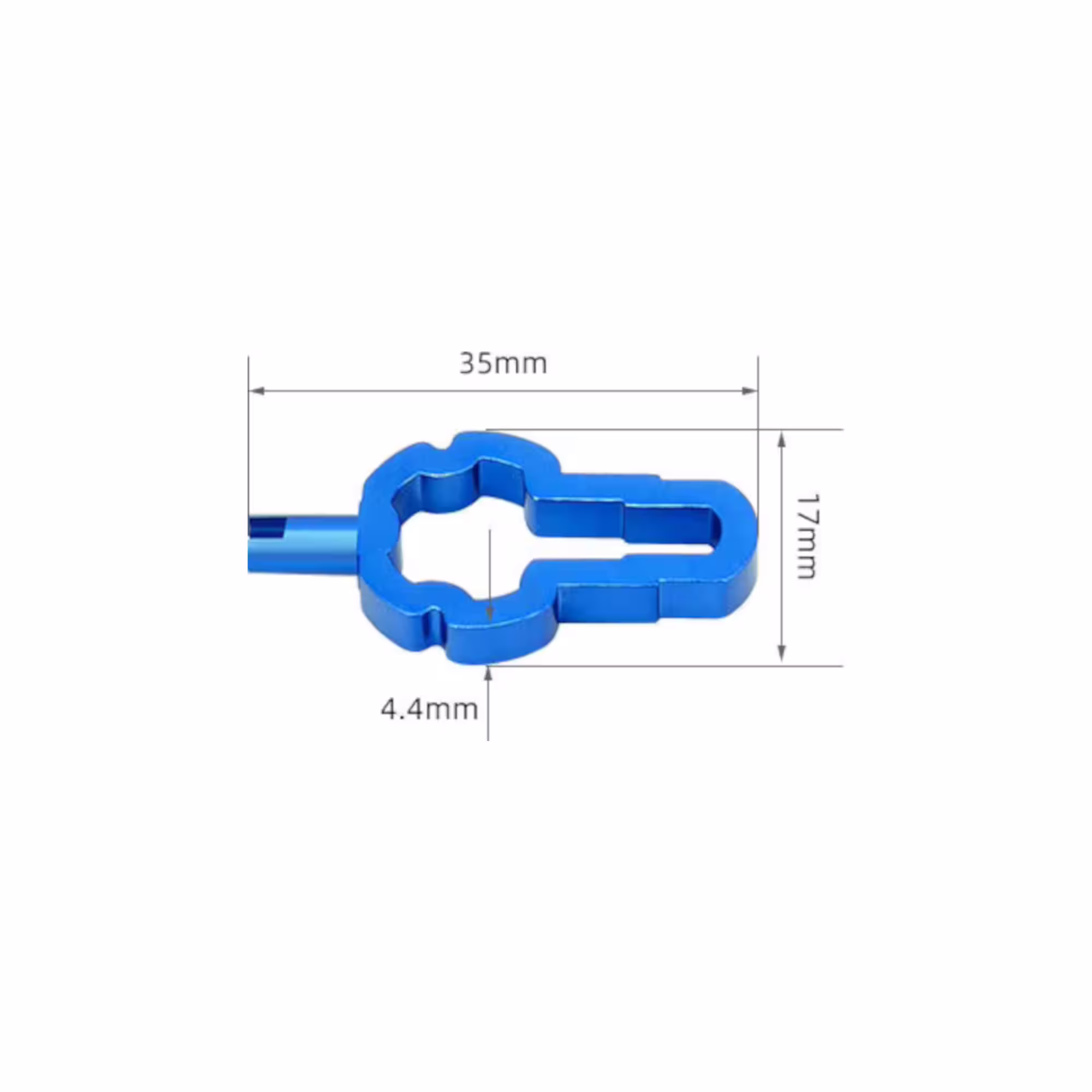 Llave Toopre Para Boquilla De Neumático Diseño 4 En 1 
