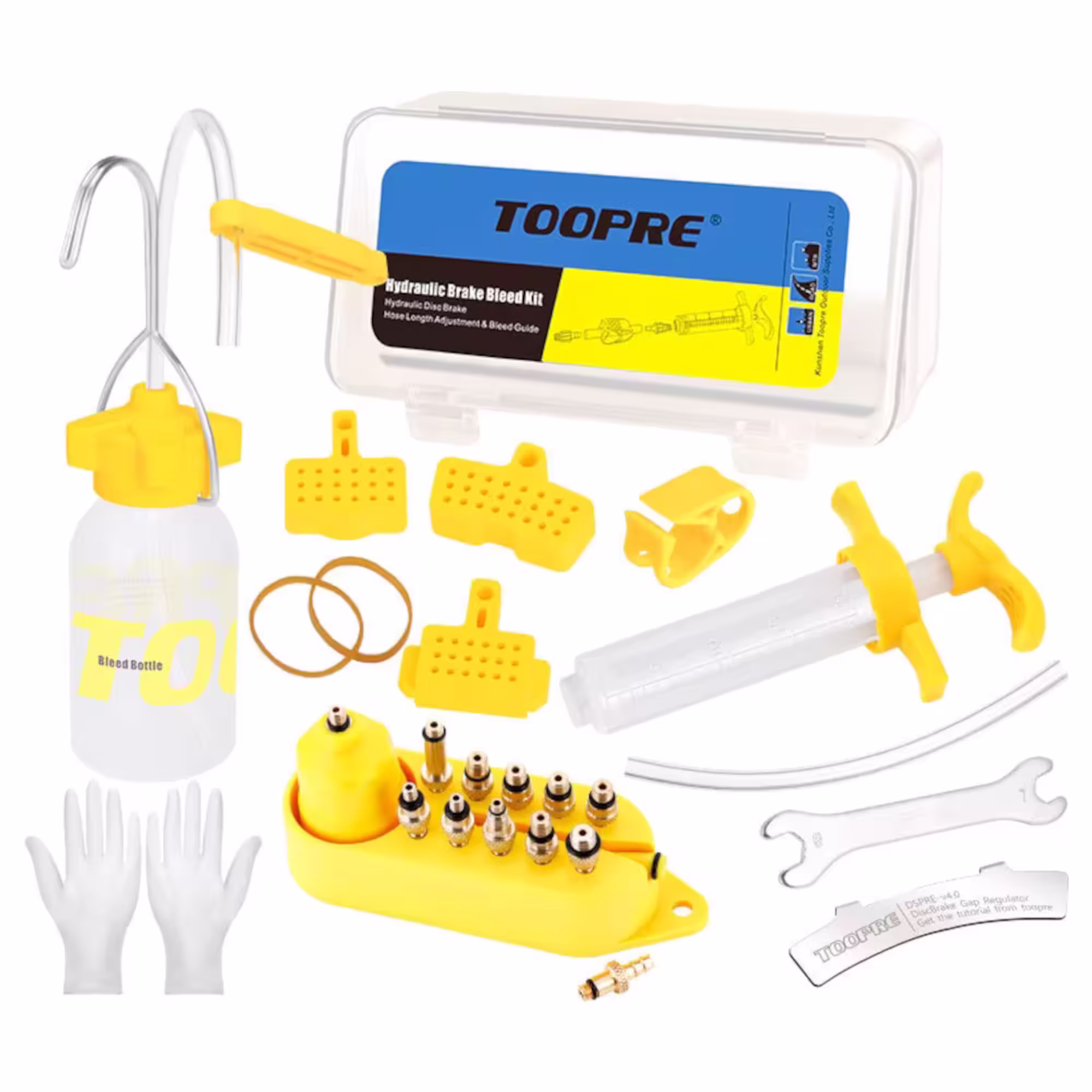 Kit De Metal Para Purgado en Frenos De Disco Toopre