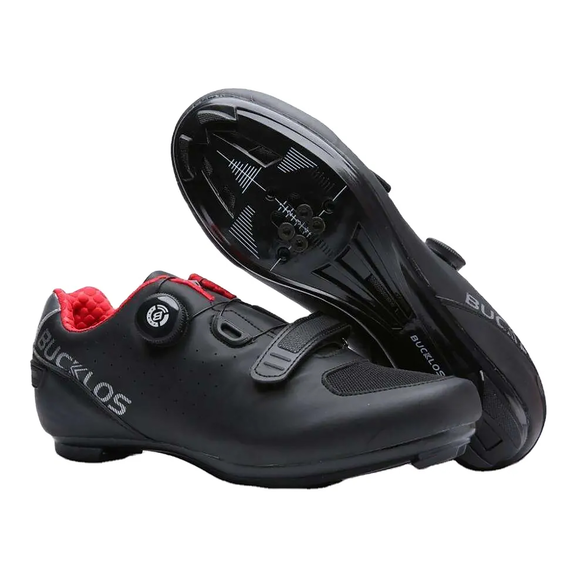 Zapatillas De Ciclismo Bucklos Transpirables Talle 44