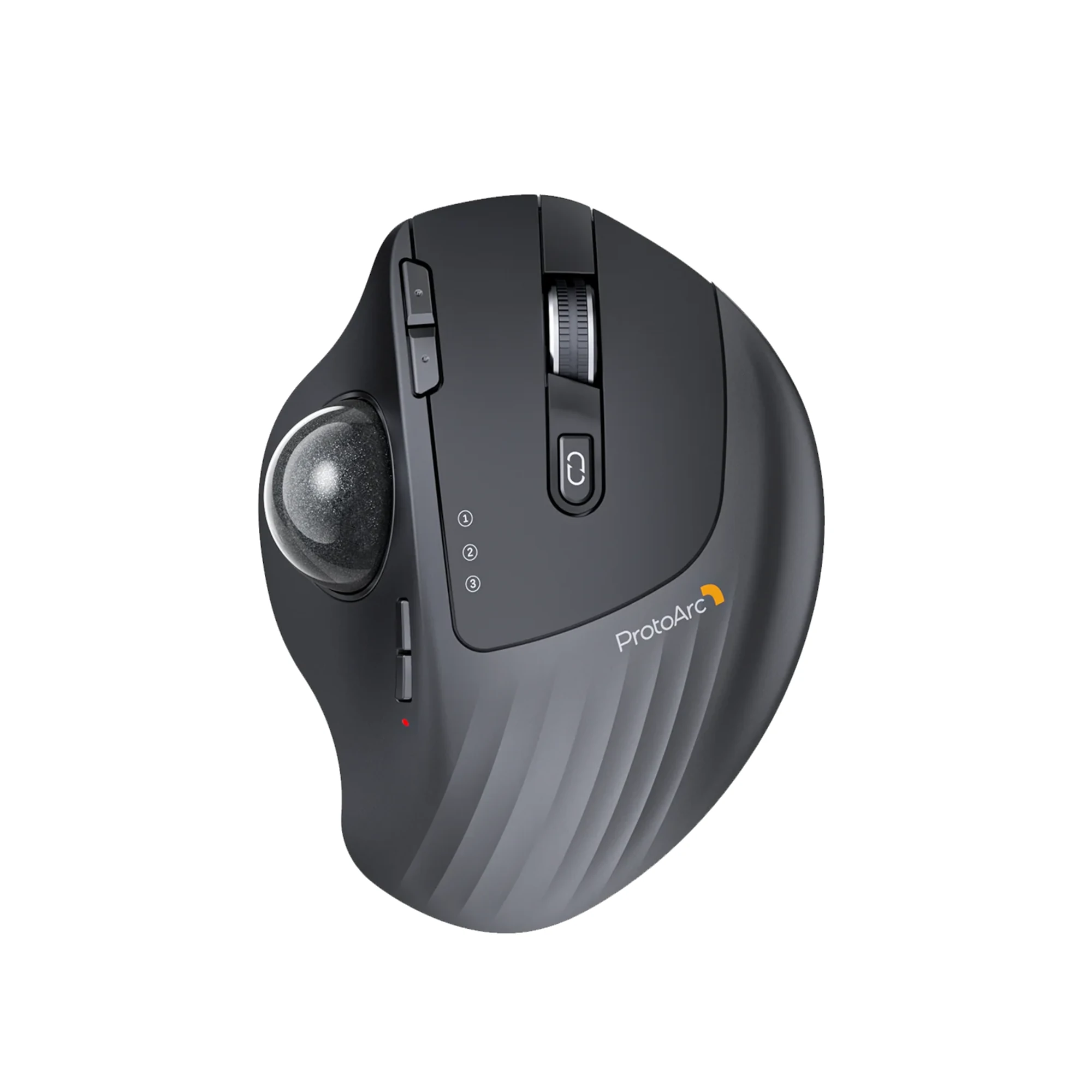 Mouse Con Trackball Diestro Ergonmico Inalmbrico ProtoArc Em01-nl