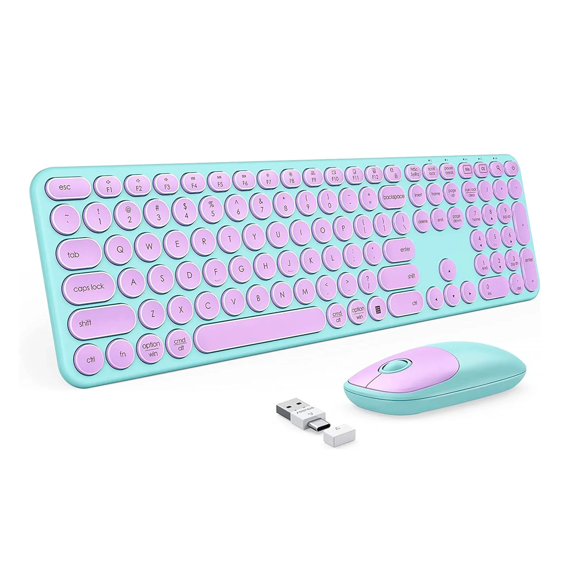 Combo Mouse y Teclado Inalmbrico Seenda Wgjp-073-3