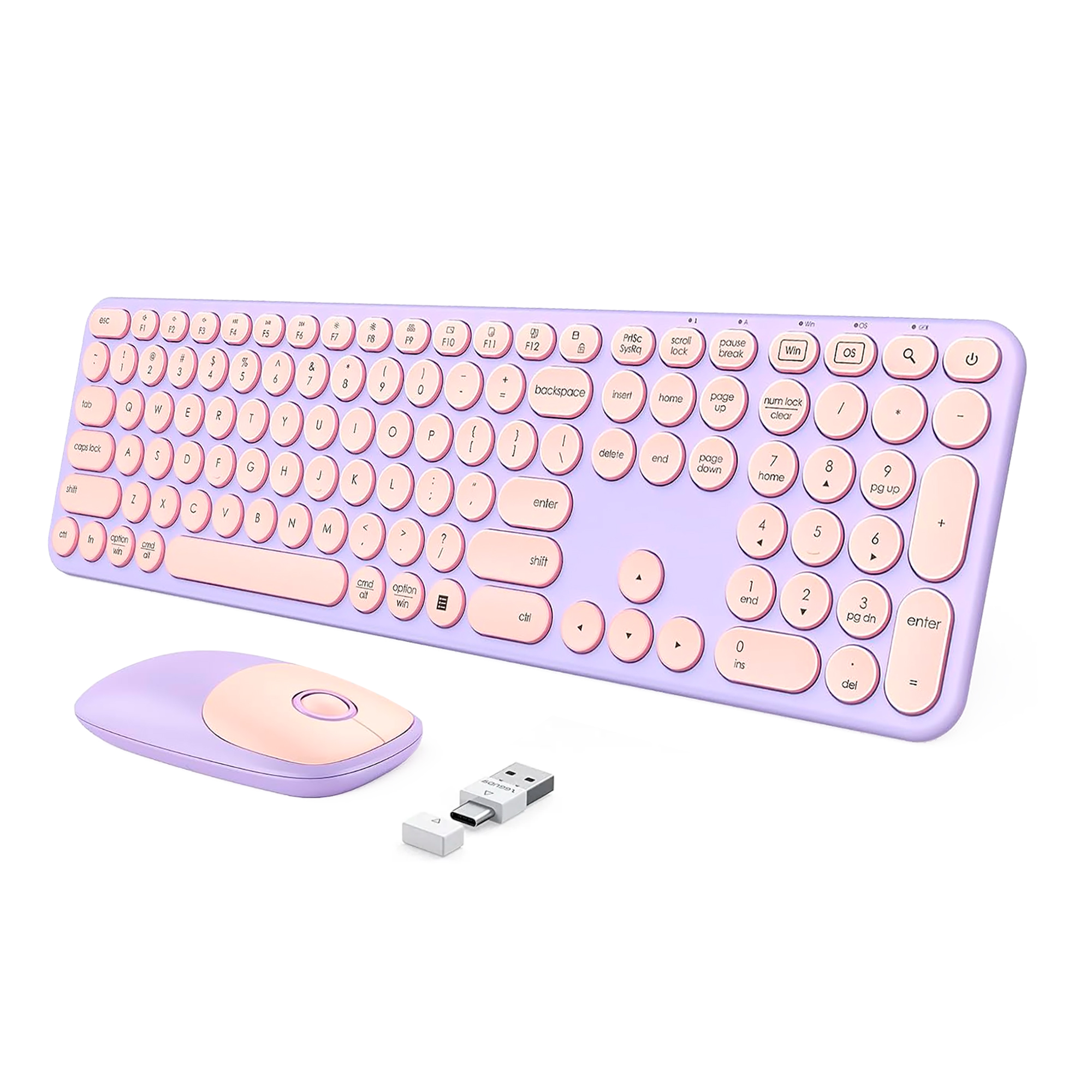 Combo Mouse y Teclado Inalmbrico Seenda Wgjp-073-3