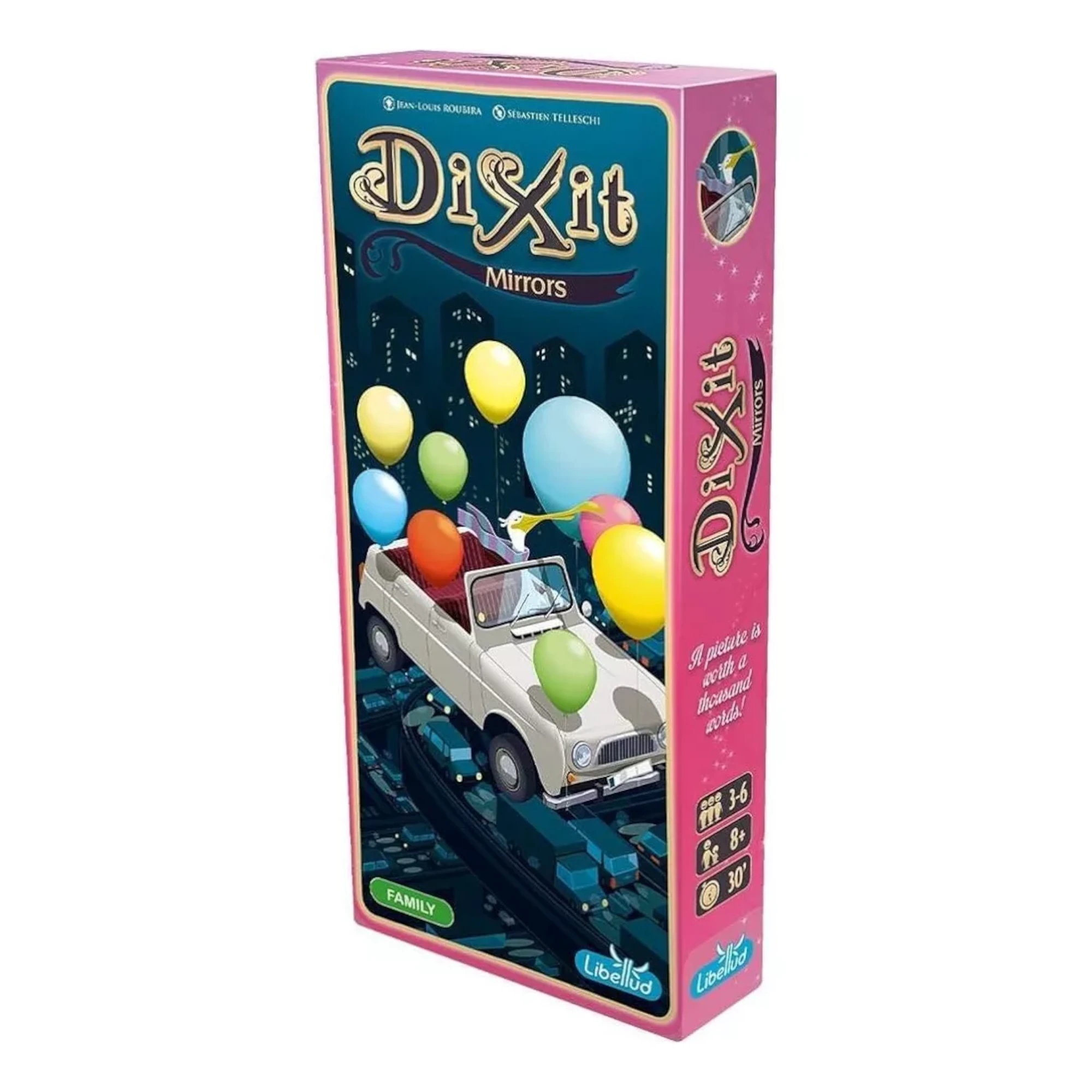 Expansin Juego de Mesa Libellud Dixit Base Dixit Mirrors +8