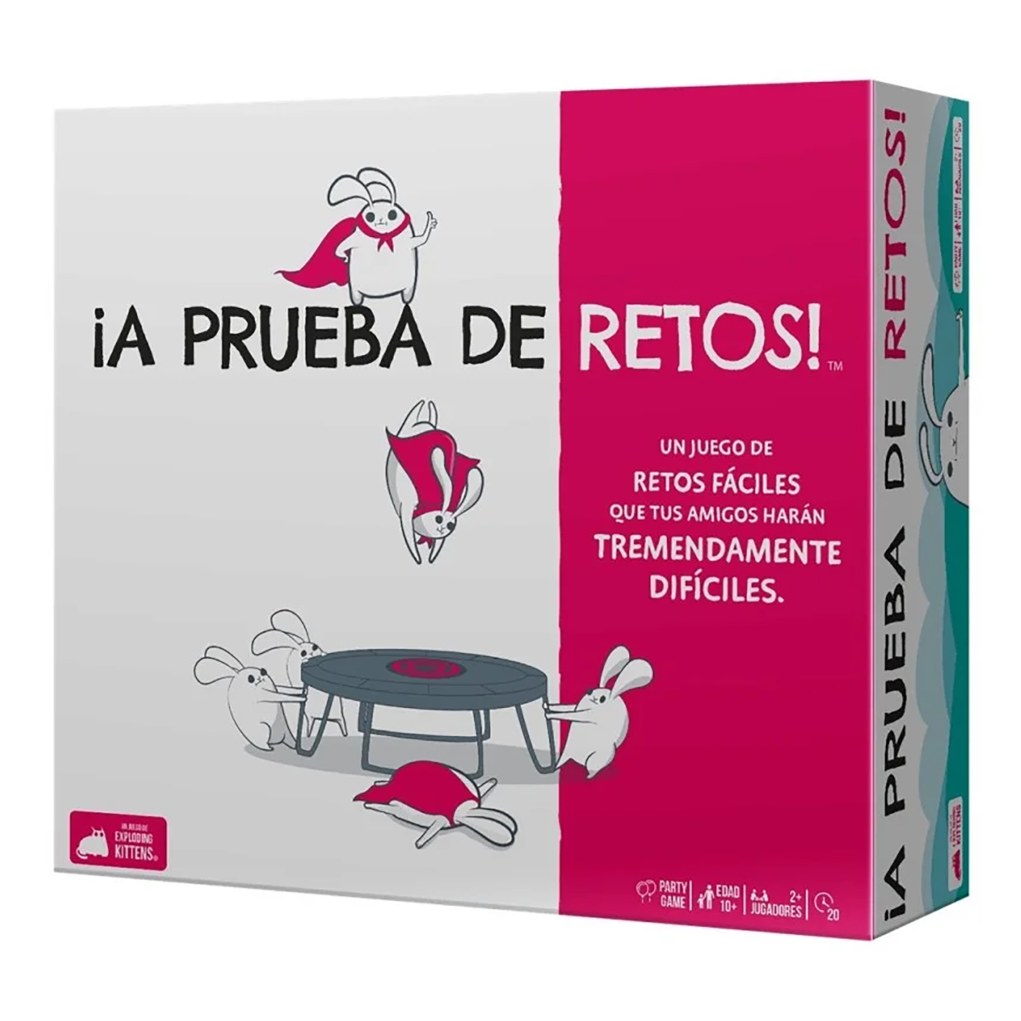 Juego De Mesa Exploding Kittens A Prueba De Retos! +10