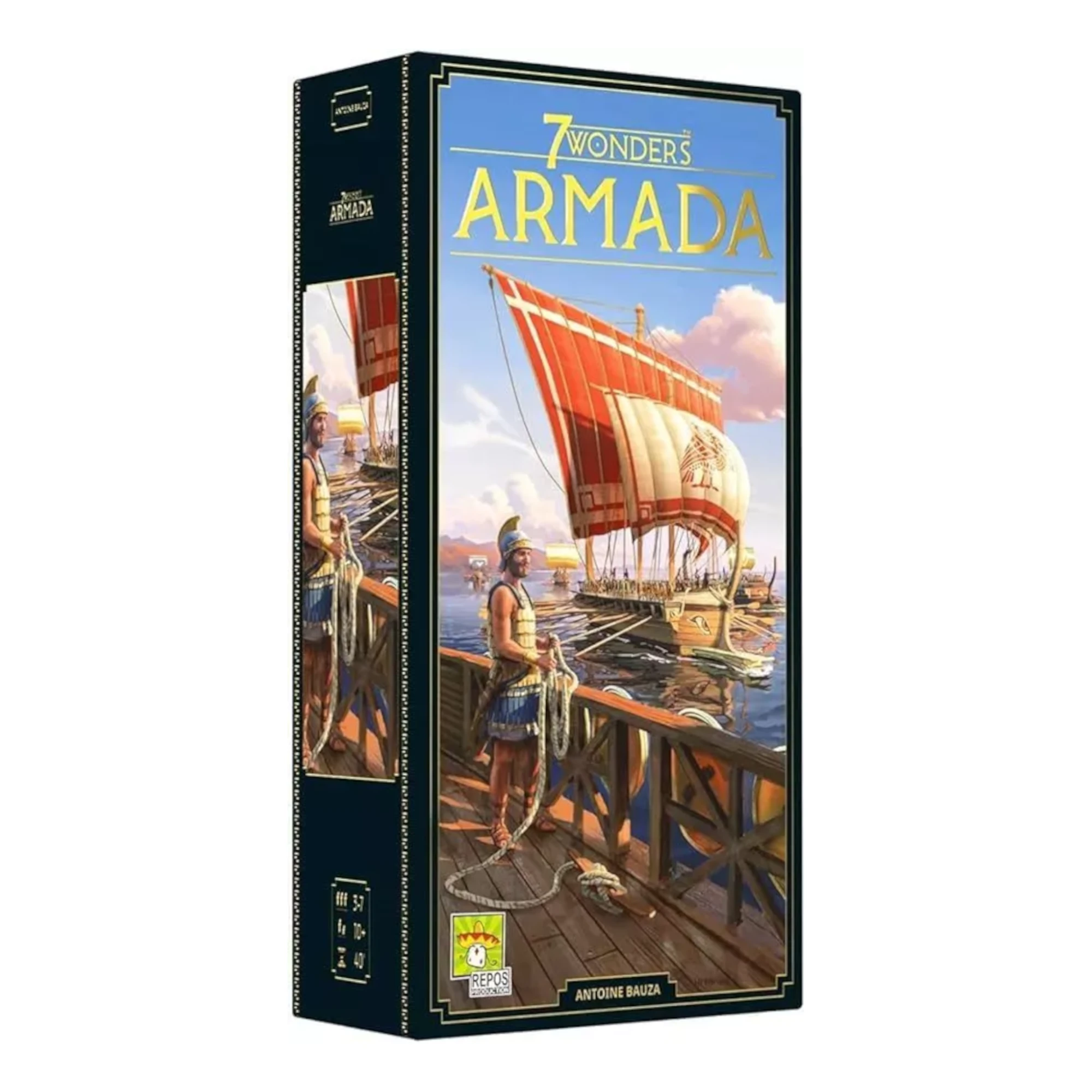 Expansin Juego de Mesa 7 Wonders Base 7 Wonders Armada +10