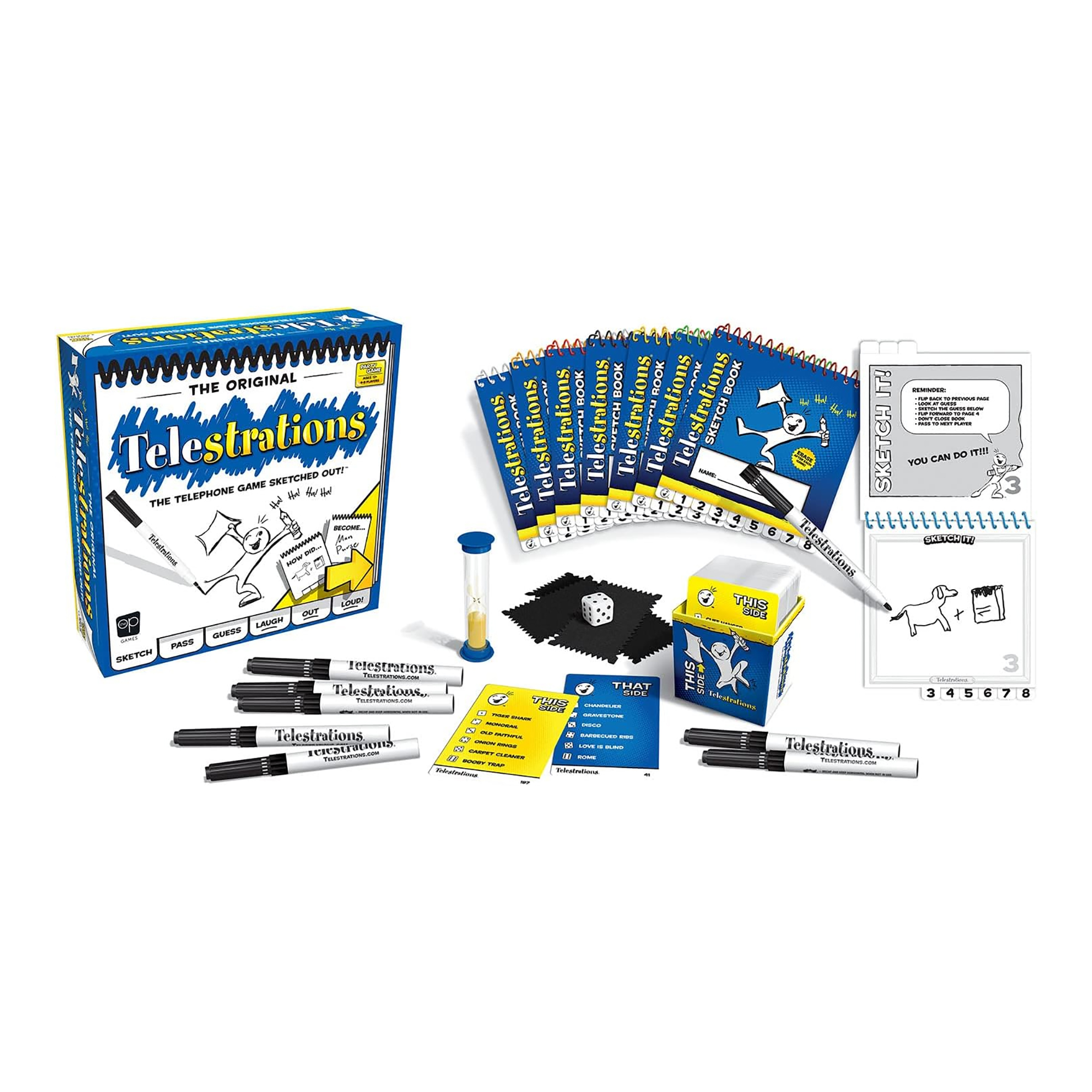 Juego De Mesa Usaopoly Telestrations +12