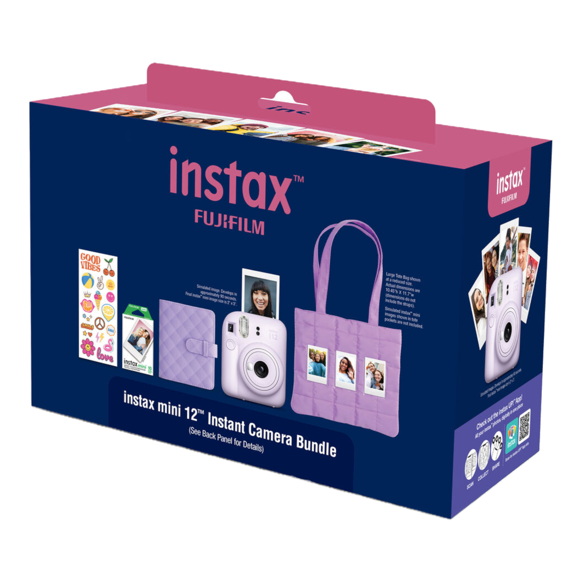 C�mara Fujifilm Instax Mini 12 Bundle Fotos Instant�neas