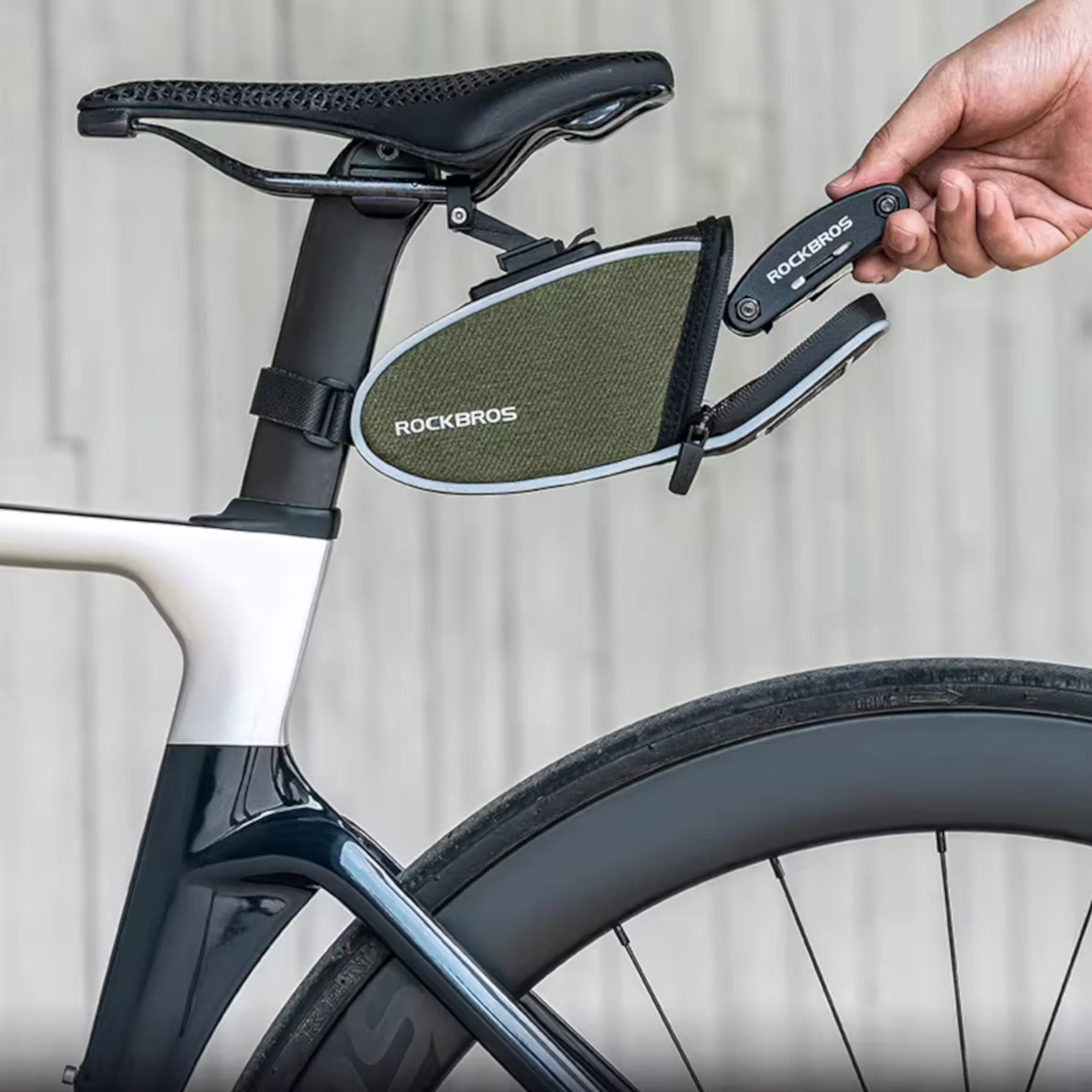 Bolso Bajo Asiento Para Bicicleta Rockbros C52 0.45l