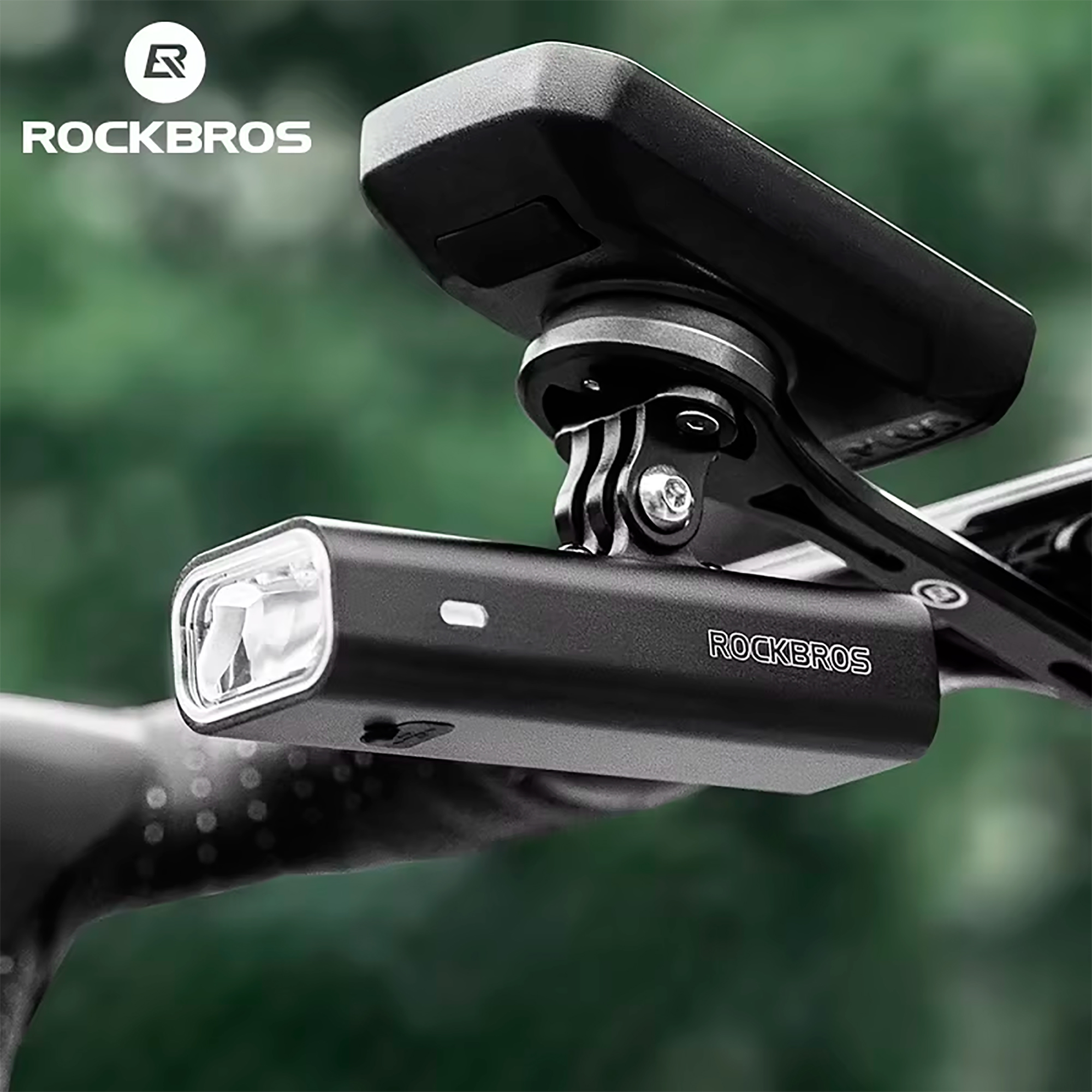 Linterna Led Rockbros Rhl800 Ipx6 800 Lúmenes