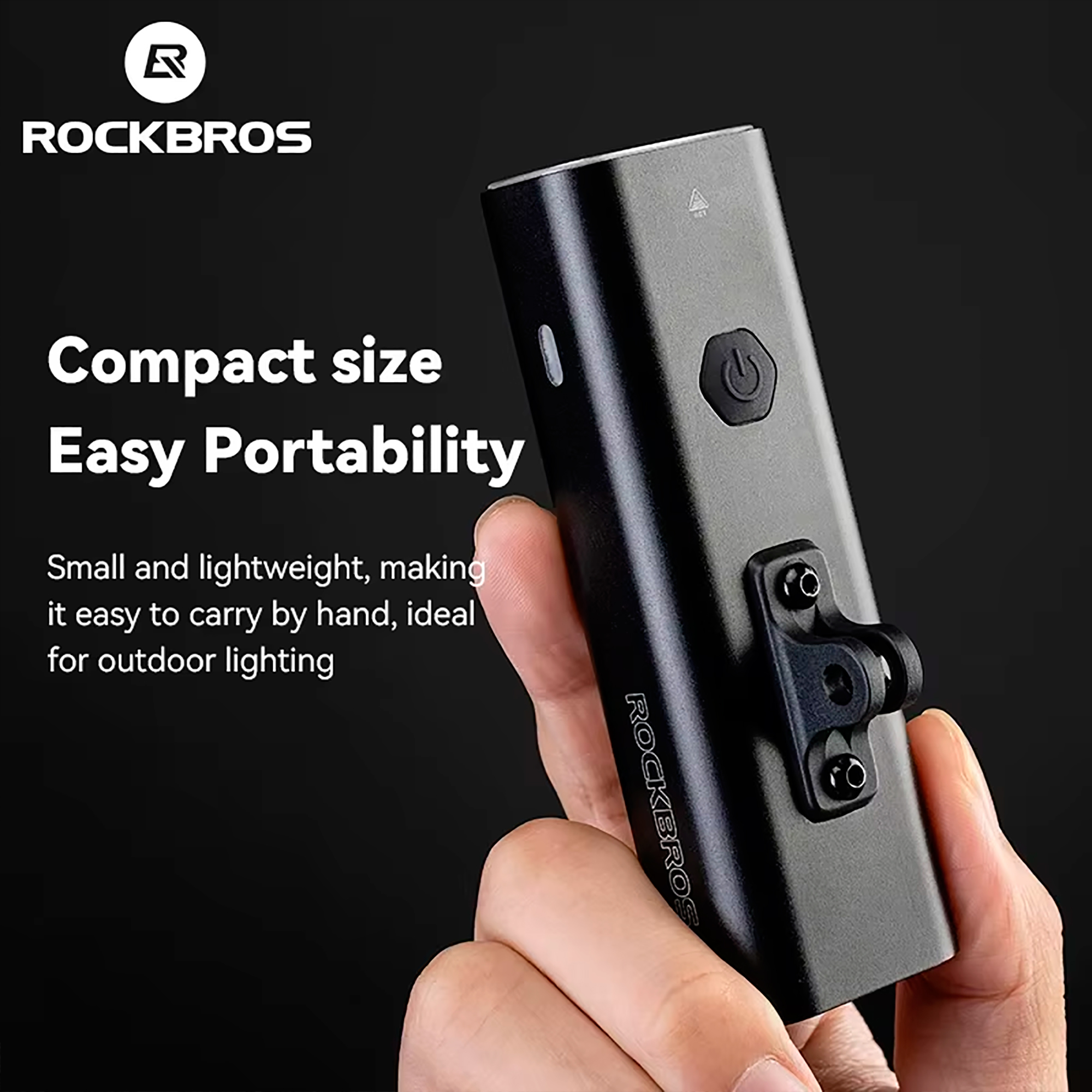 Linterna Led Rockbros Rhl800 Ipx6 800 Lúmenes