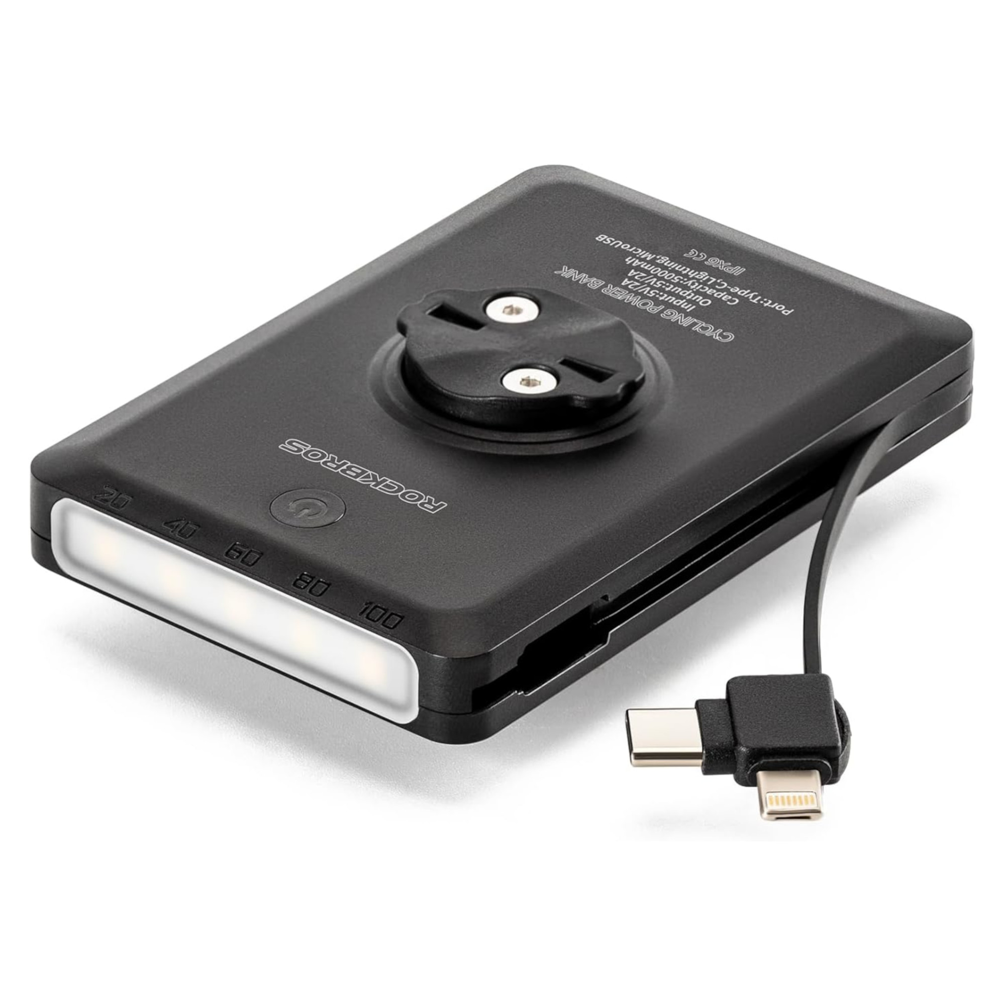 Luz De Bicicleta Delantera Rockbros 5000mAh Recargable