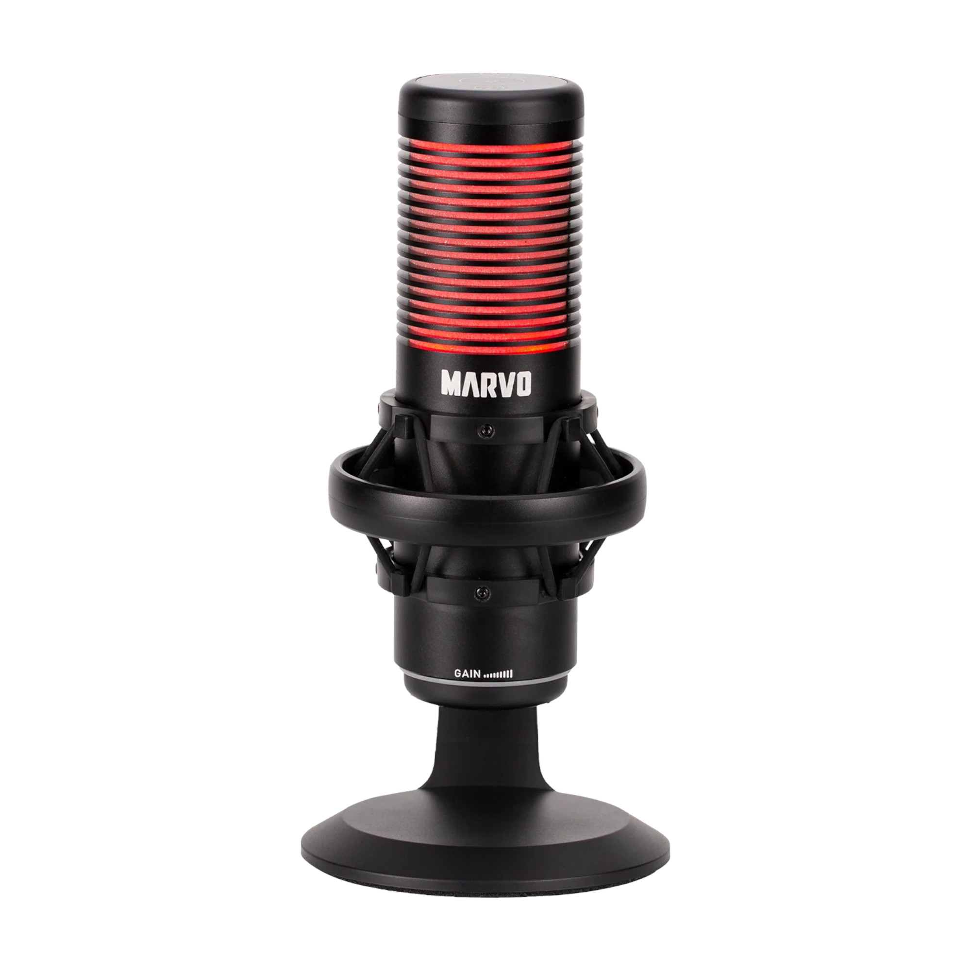 Micrfono Gaming Marvo Mic-07 Omnidireccional Con Iluminacin