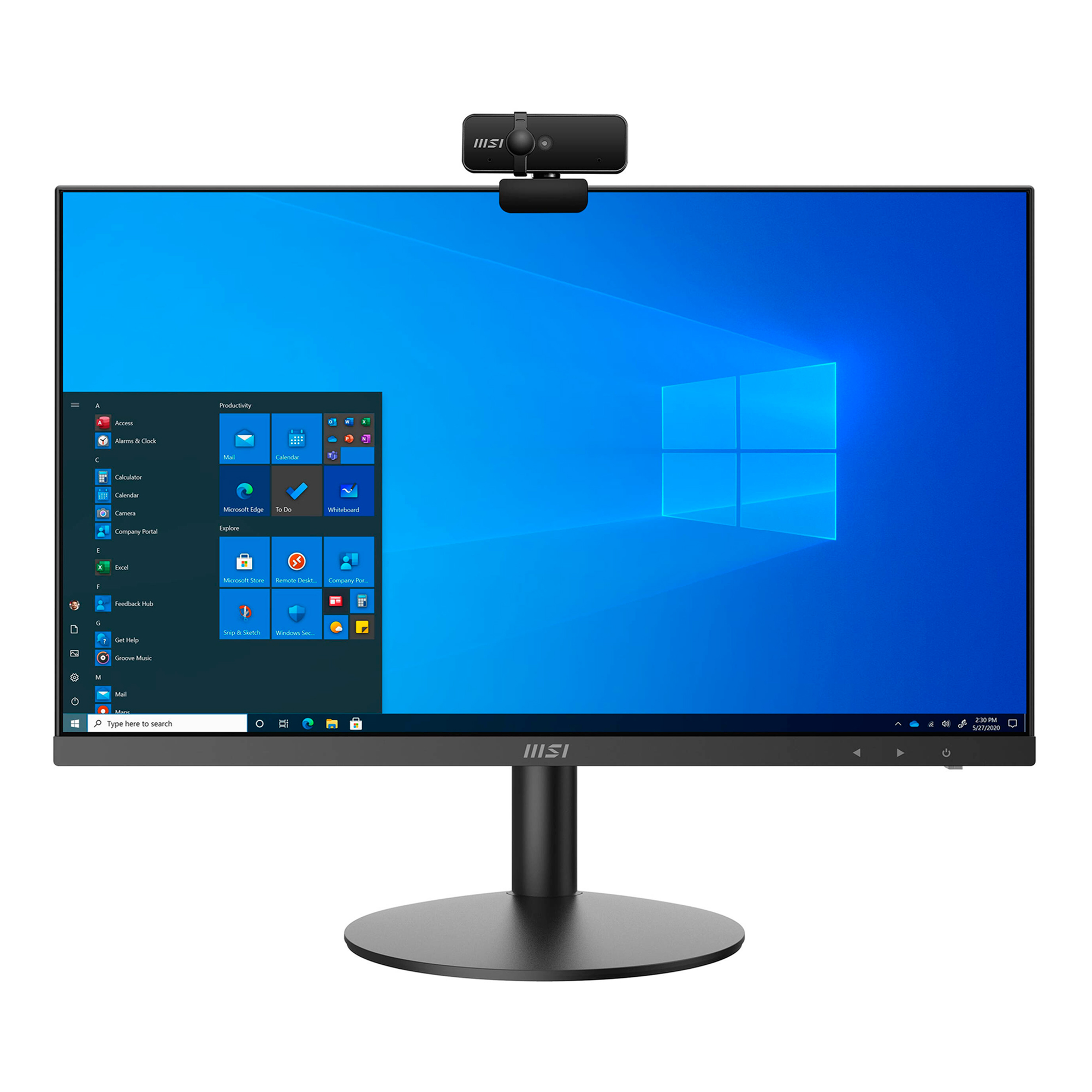 Equipo All In One Msi 23,8'' Core I5 8gb 256gb Win11