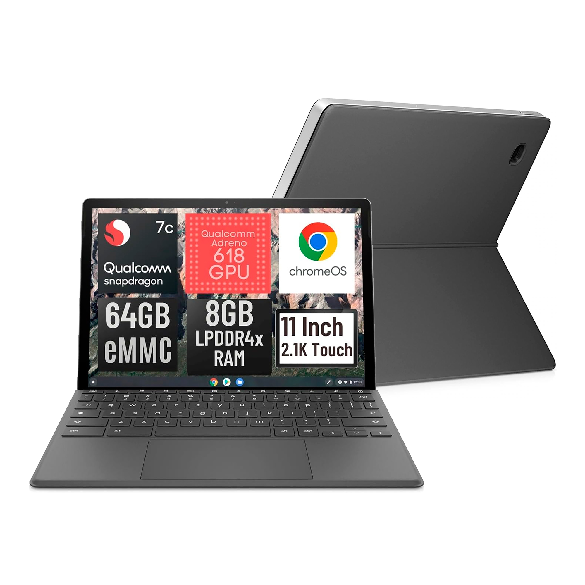 Chromebook 2en1 HP 11'' Tctil 8gb 64gb Chrome