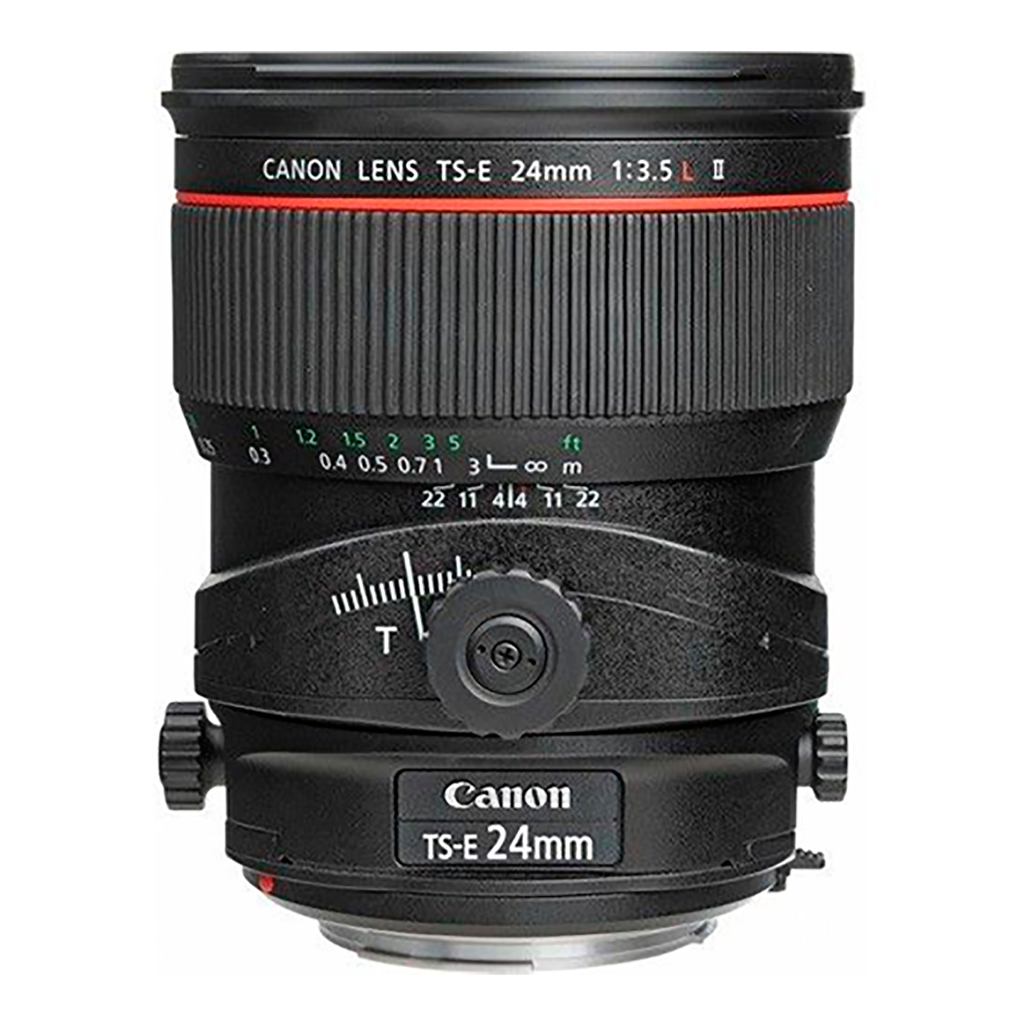 Lente Canon TS E24mm F/3.5L II Aumento Mximo 0,34x