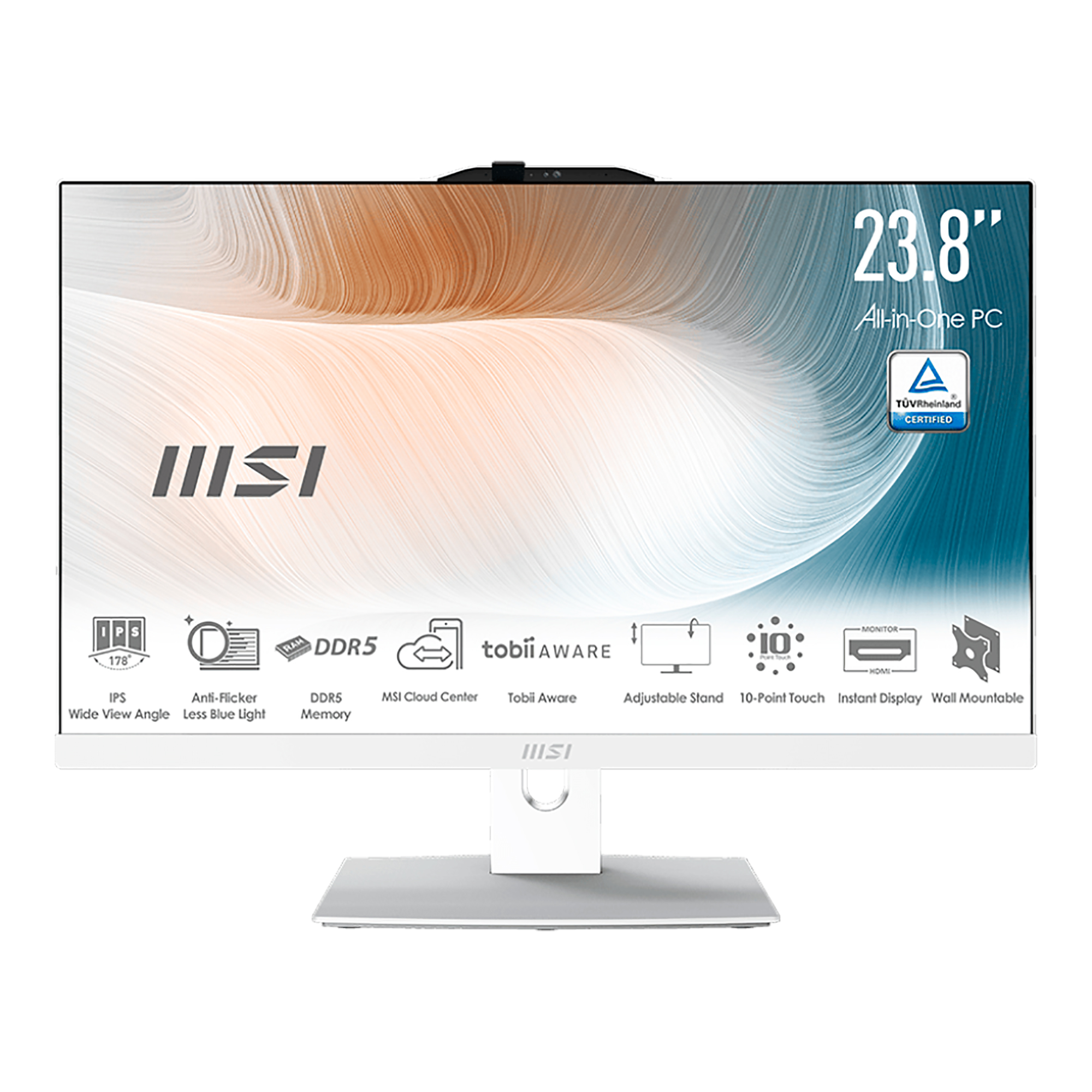 Equipo All In One Msi 23,8'' Core 3 8gb 512gb Win11