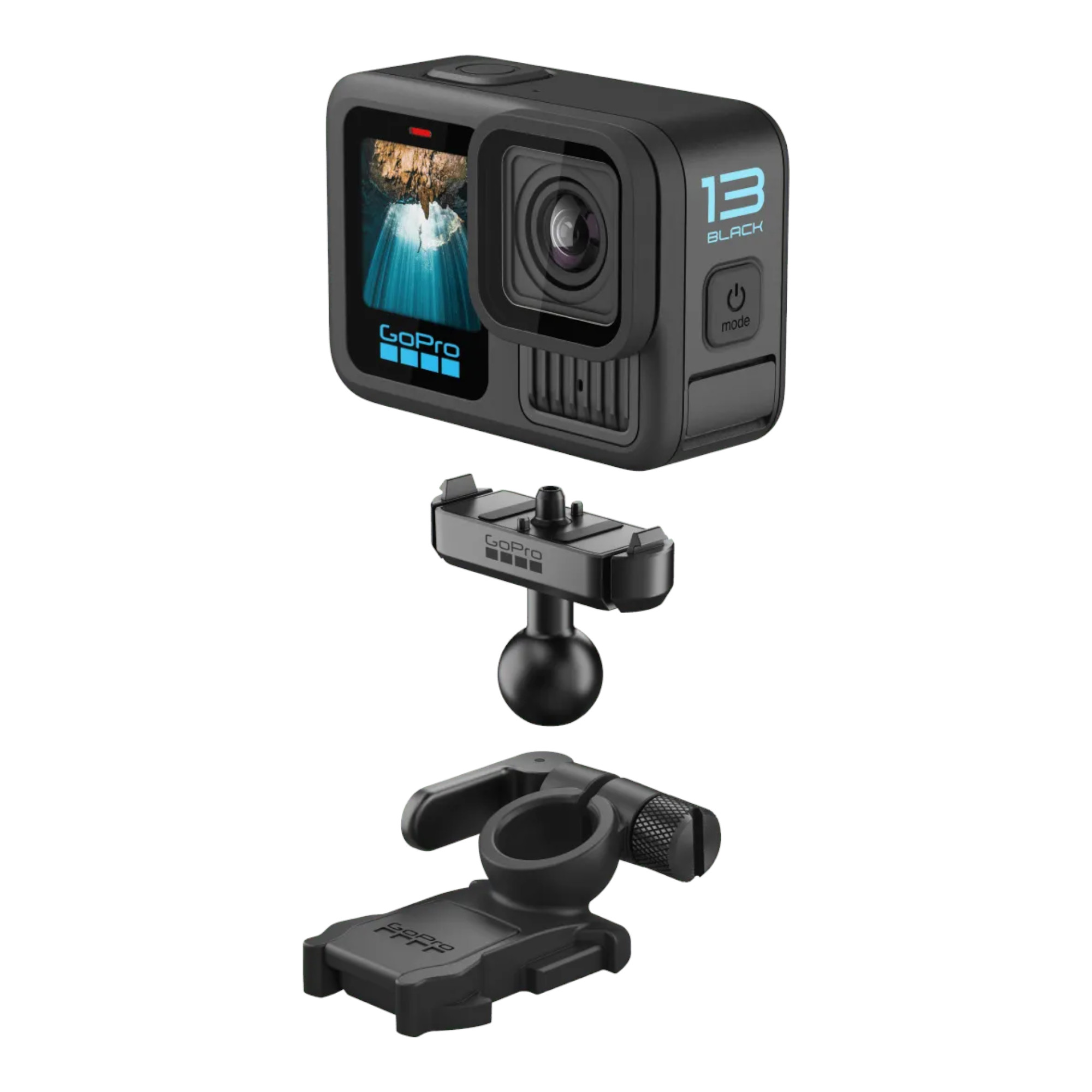 Soporte Con Articulacin Esfrica y Cierre Magntico GoPro Aemag-002
