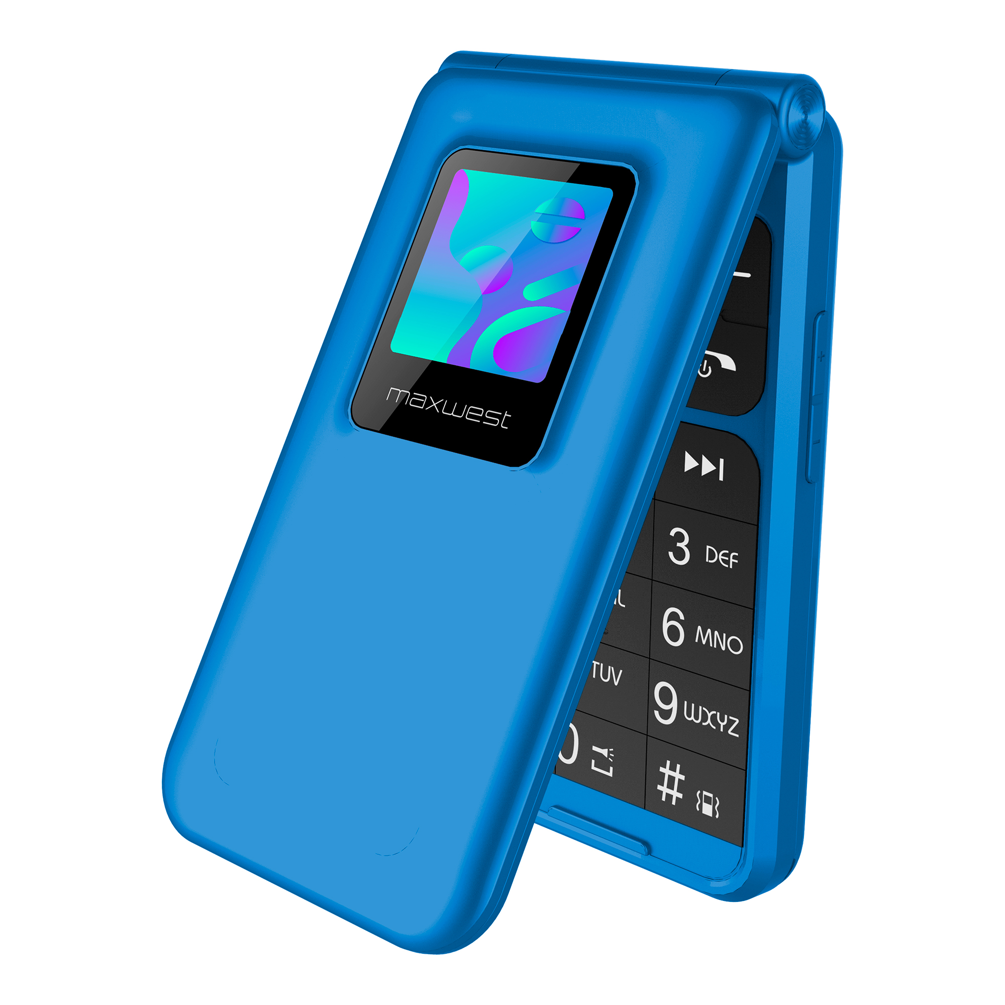 Maxwest Neo Flip 2,4'' + 1,3'' 4G 64mb 128mb Cmara