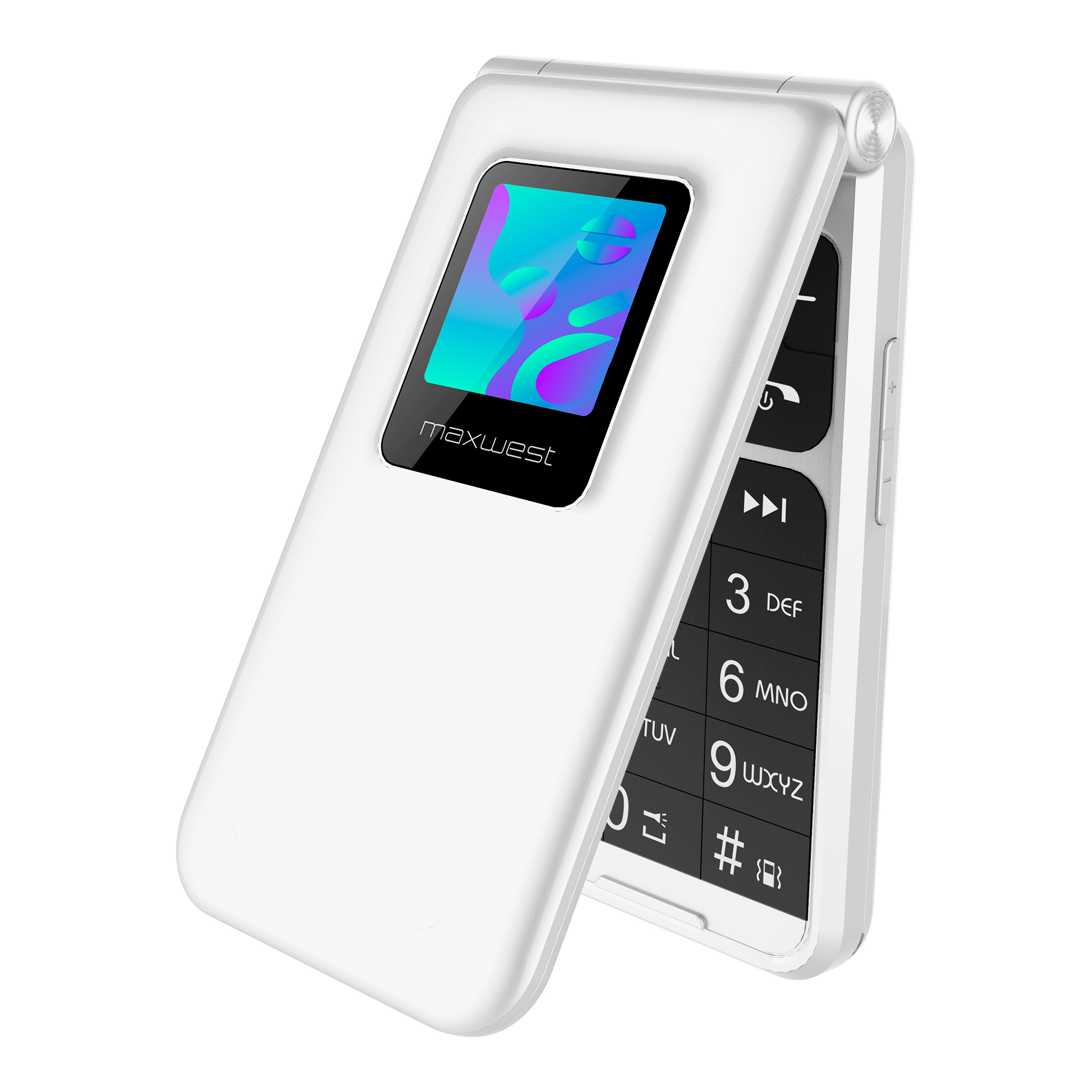 Maxwest Neo Flip 2,4'' + 1,3'' 4G 64mb 128mb Cmara