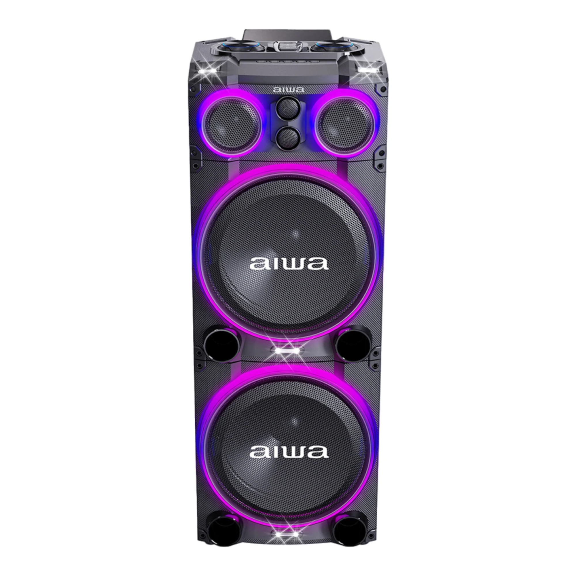 Parlante Bt Aiwa Awpoc15 Streo 2.0 4000w Pmpo Led
