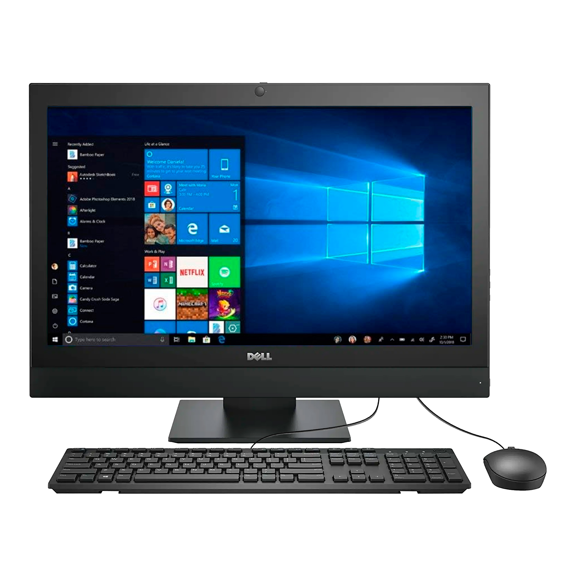 Equipo All In One Dell 23,8'' Core I5 16gb 512gb Win10 Pro -