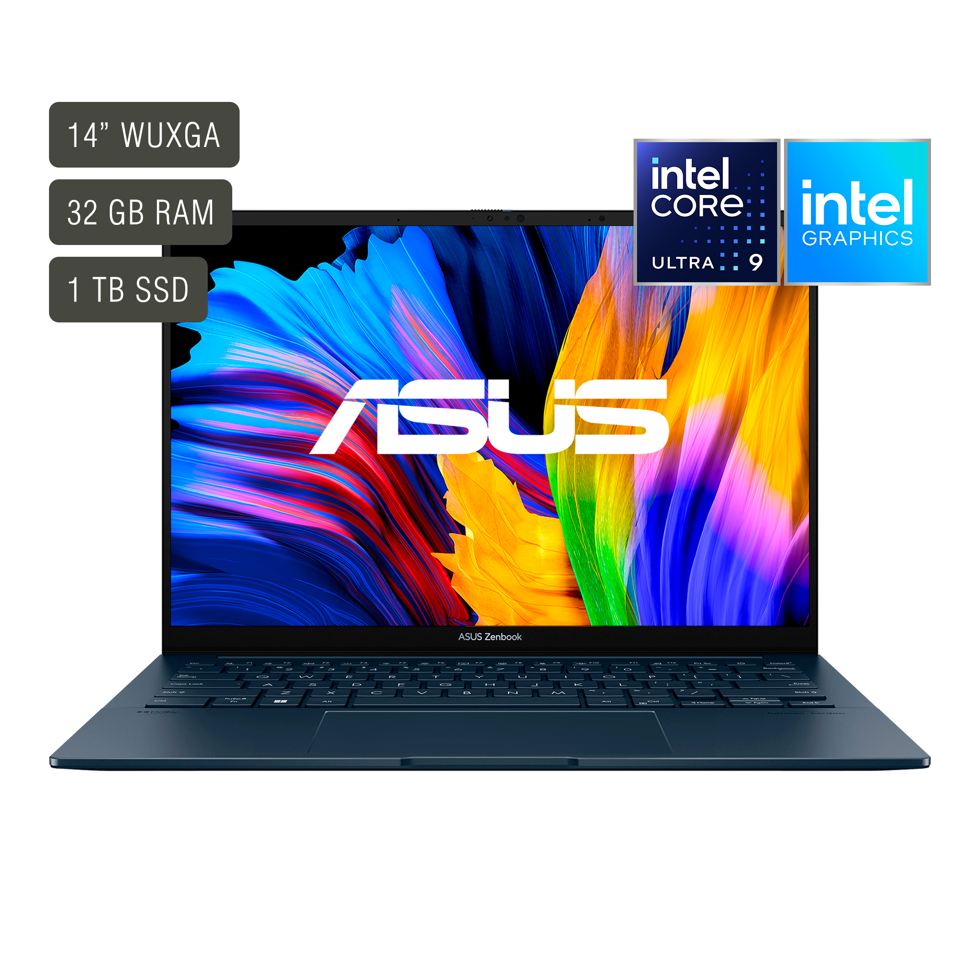 Notebook Asus Zenbook 14'' Tctil Oled Core Ultra 9 32gb 1tb W11