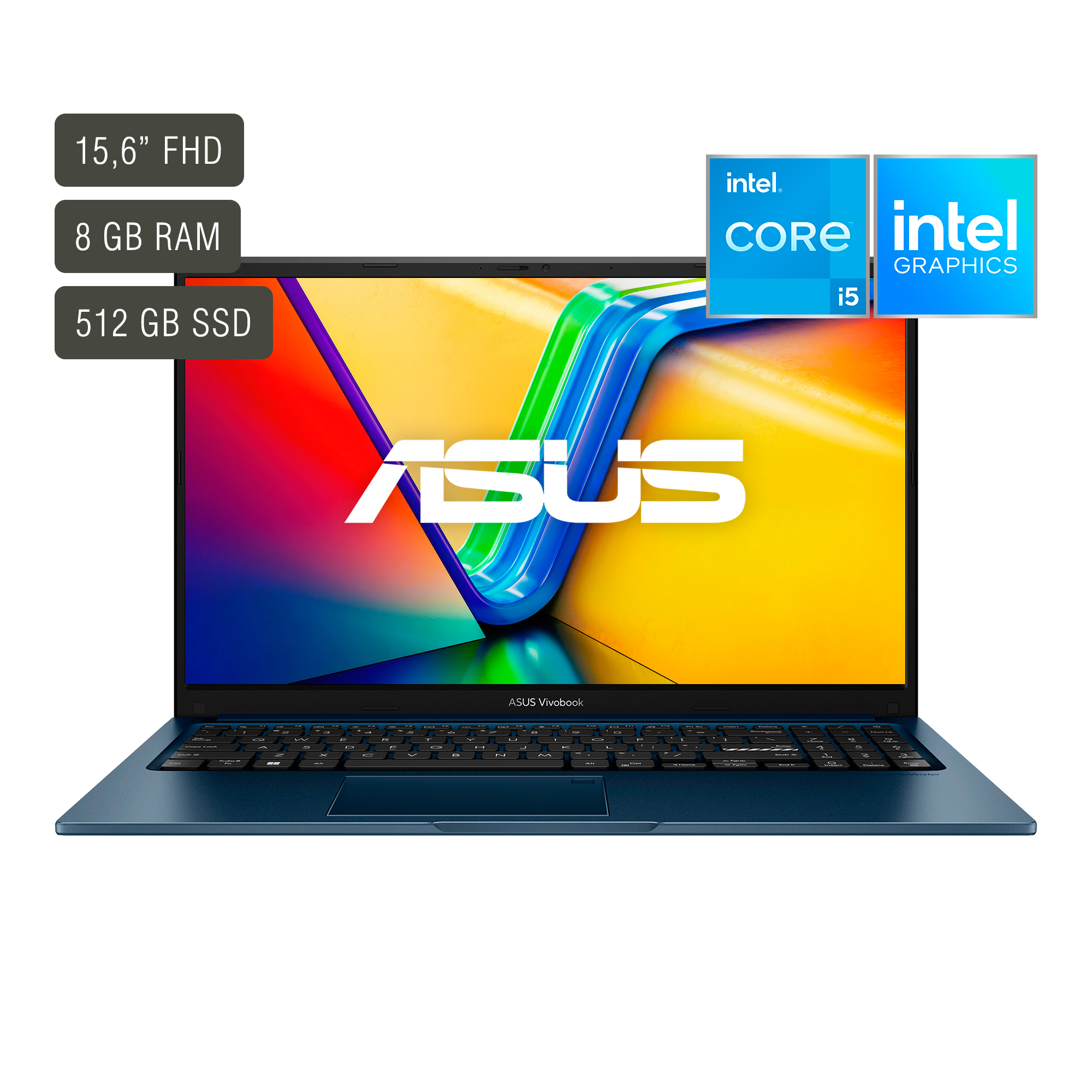 Notebook Asus Vivobook 15,6'' Core I5 8gb 512gb Win11
