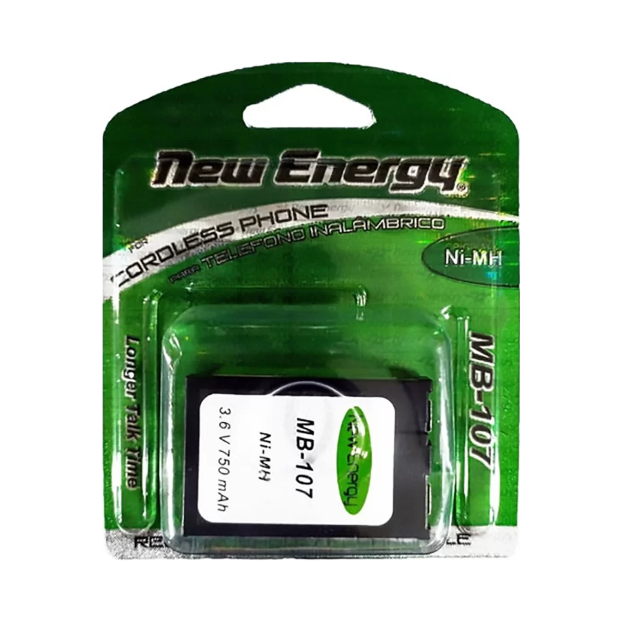 Batera Recargable New Energy Para Handy 1600mAh 3,6v