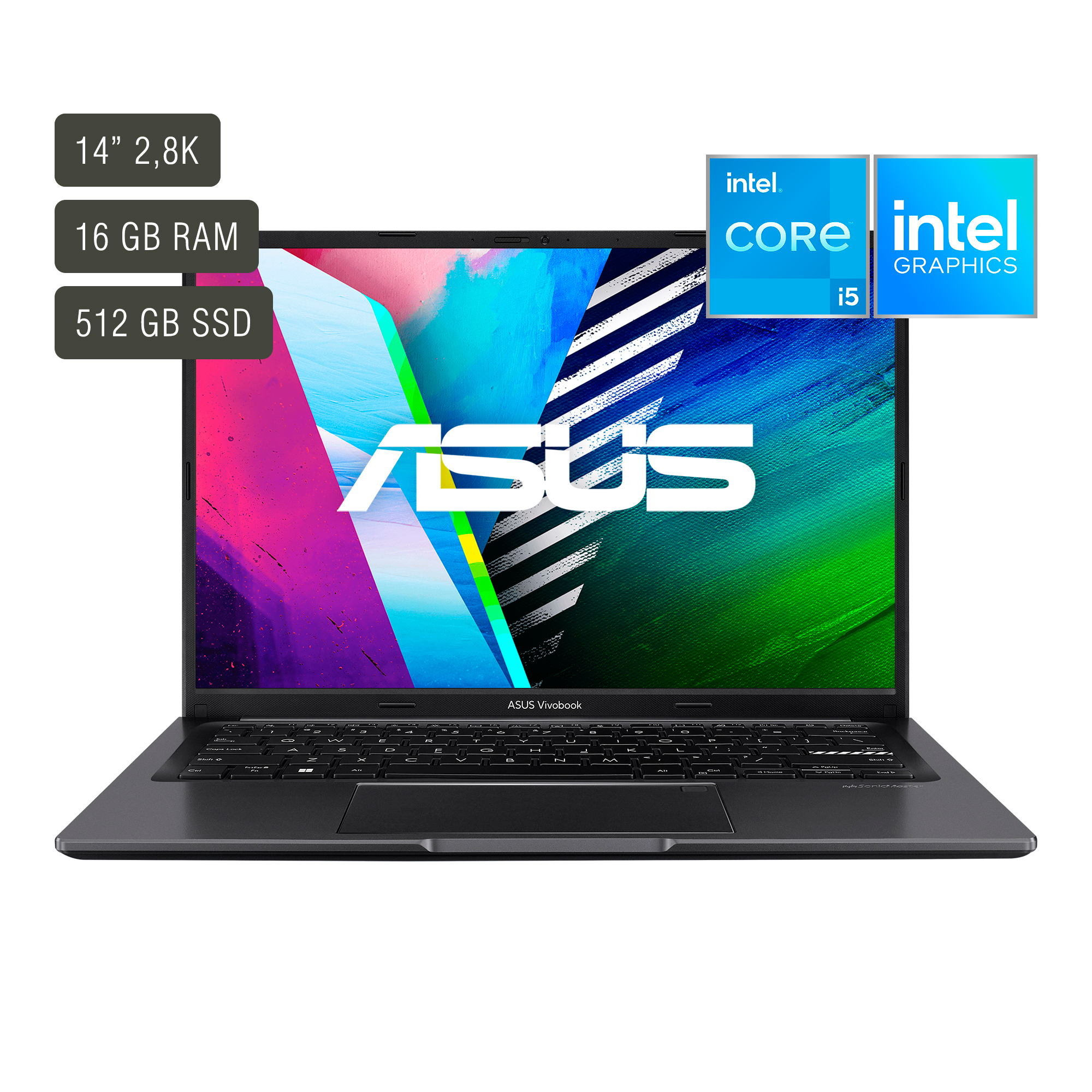 Notebook Asus Vivobook 14'' Oled Core I5 16gb 512gb Win11