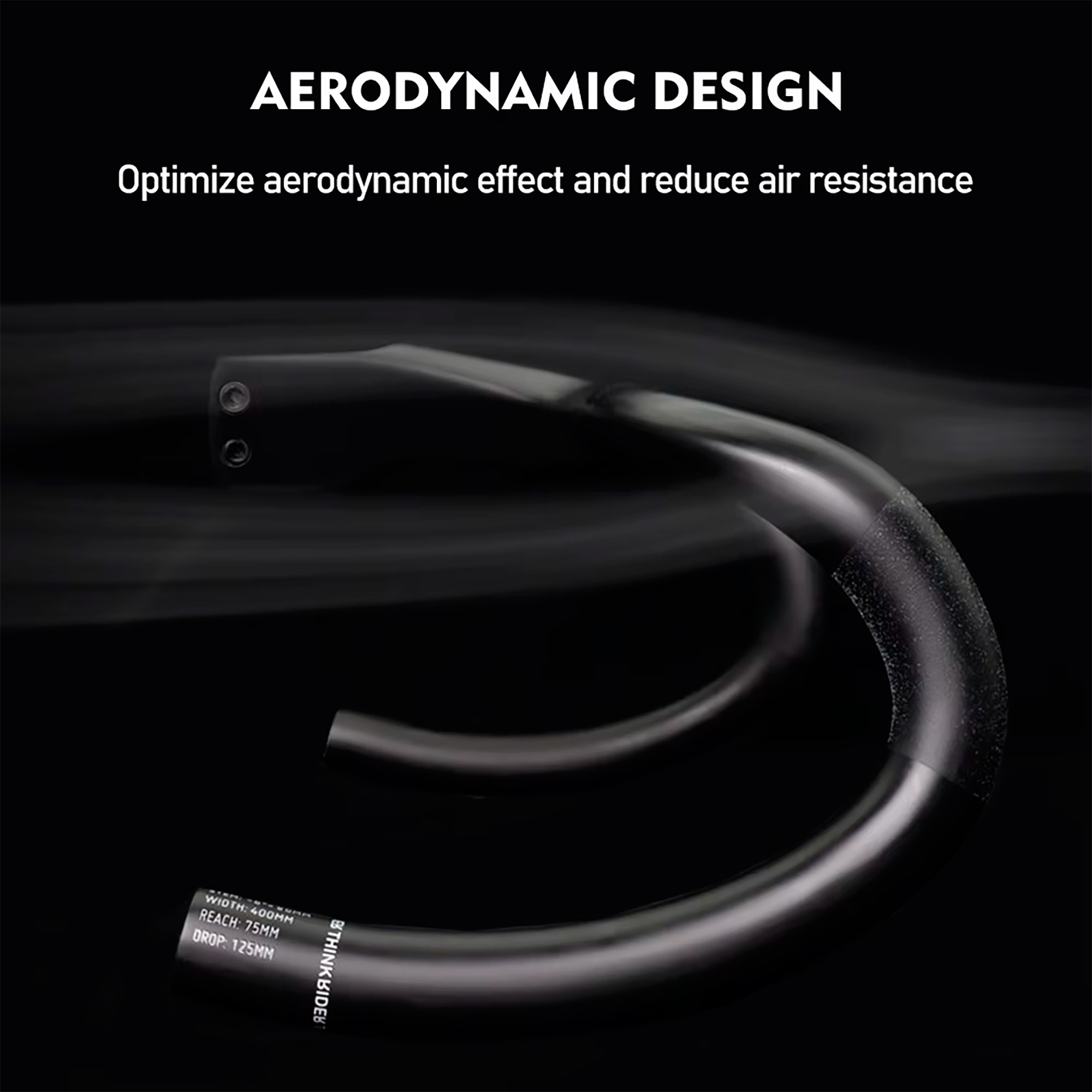 Manillar Bicicleta Thinkrider 420-120mm Fibra De Carbono