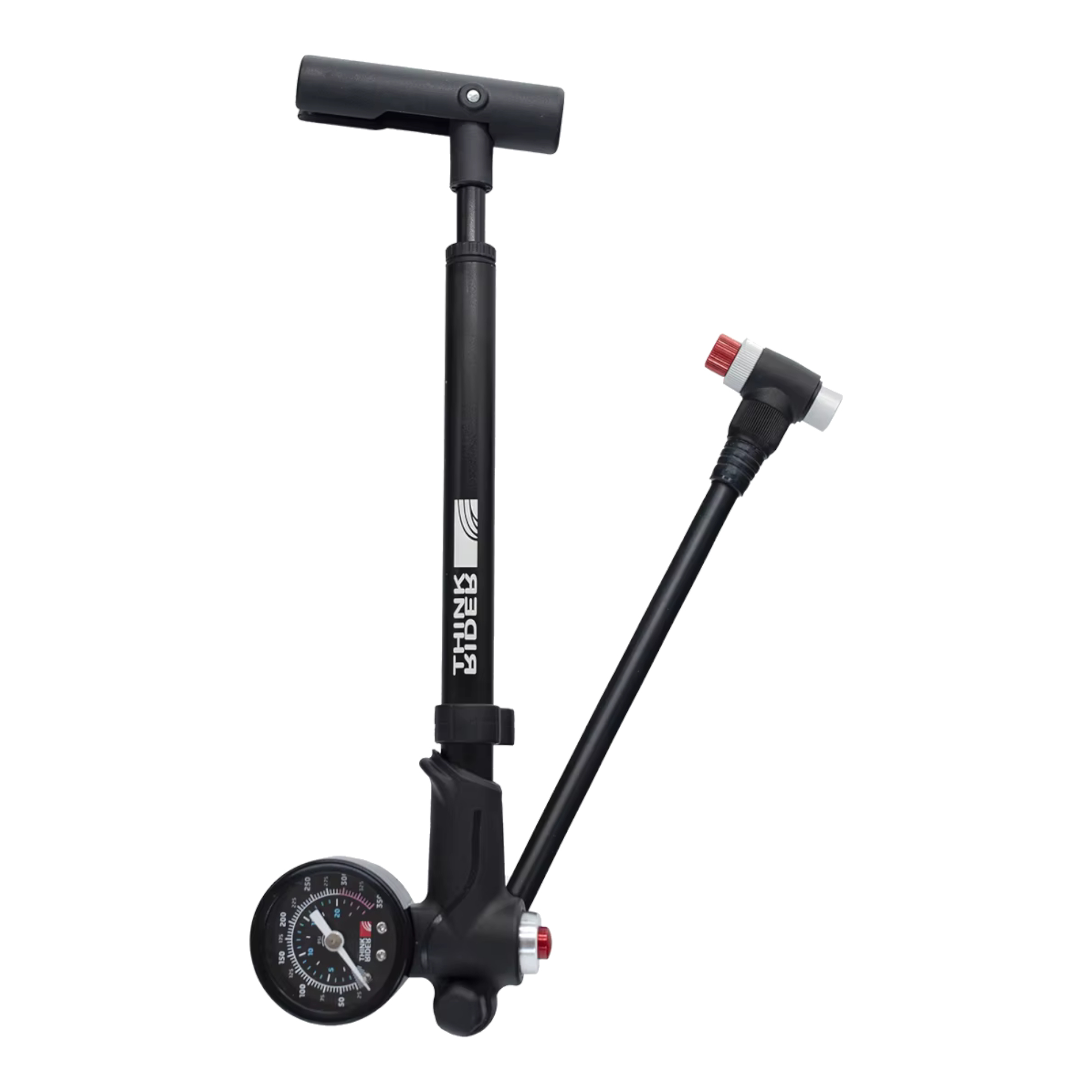 Inflador Port�til ThinkRider Mp9 Para Bicicletas Man�metro 300Psi