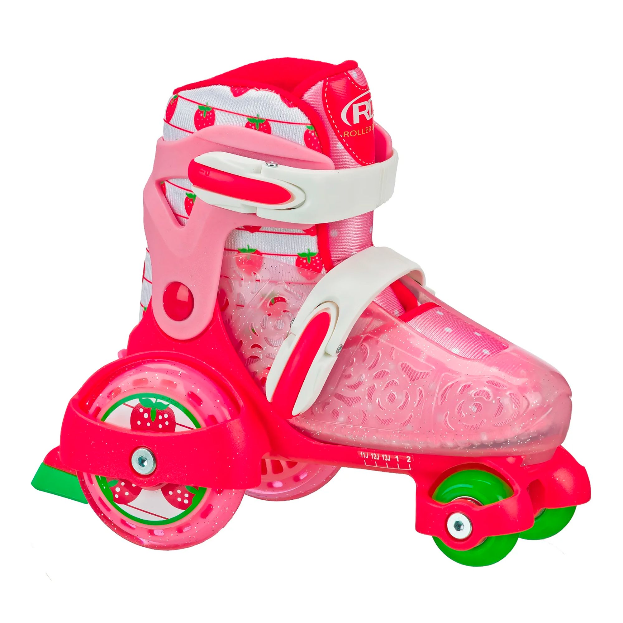 Patines Ajustables Para Nios Roller Derby Fun Roll Talle 11J-2