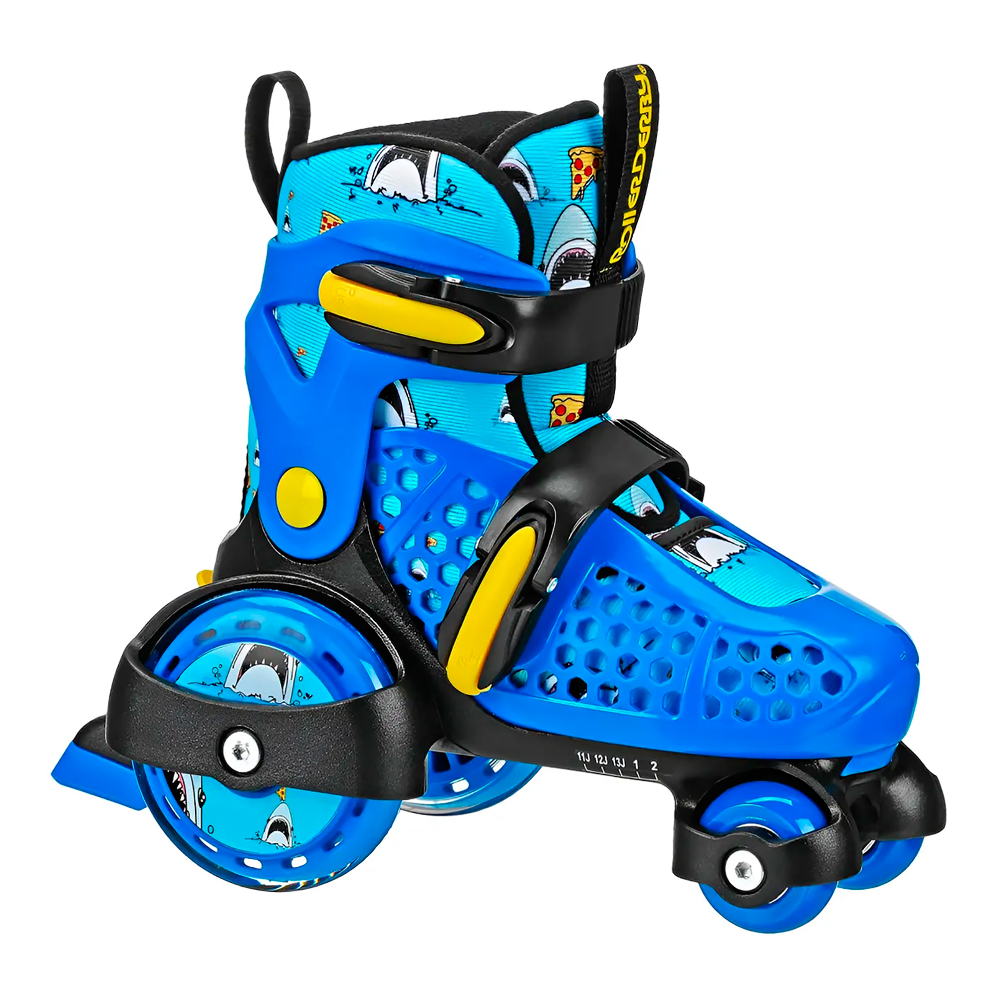 Patines Ajustables Para Ni�os Roller Derby Fun Roll Talle 11J-2