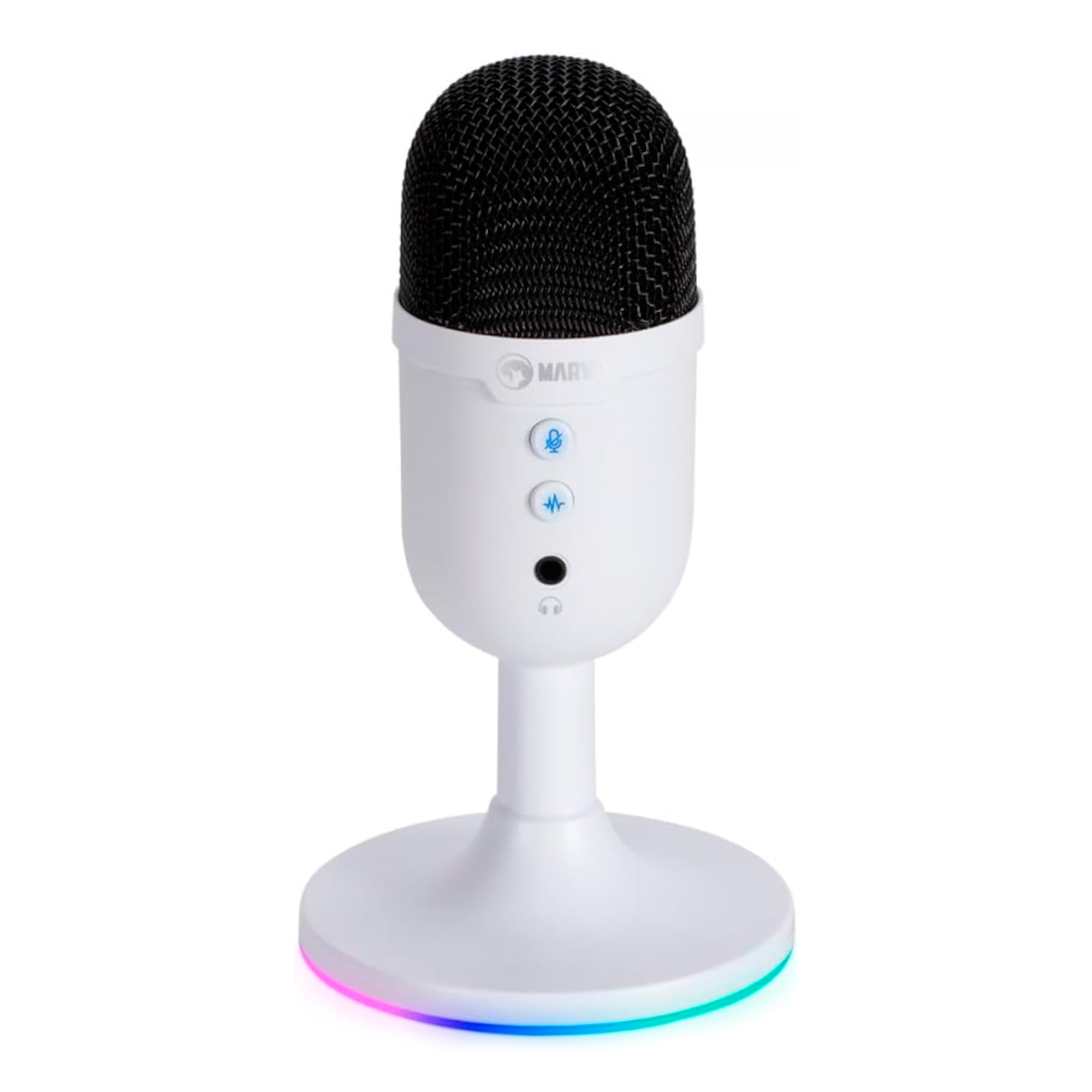 Micr�fono Gaming Marvo Mic-06 Omnidireccional Con Iluminaci�n
