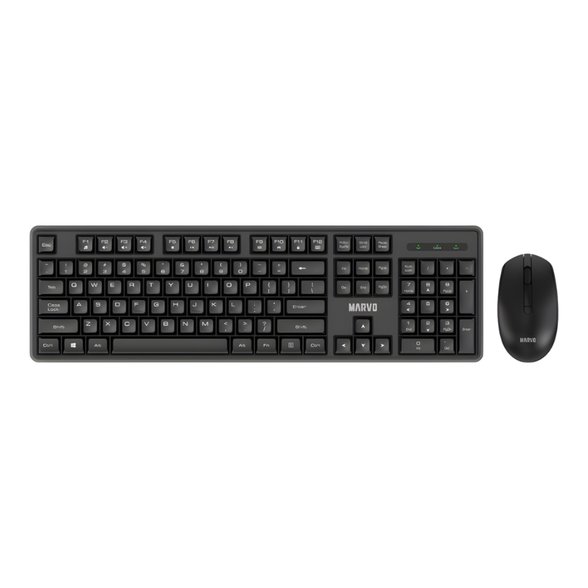 Combo Inal�mbrico Marvo 2en1 Mouse y Teclado Ws005 Espa�ol