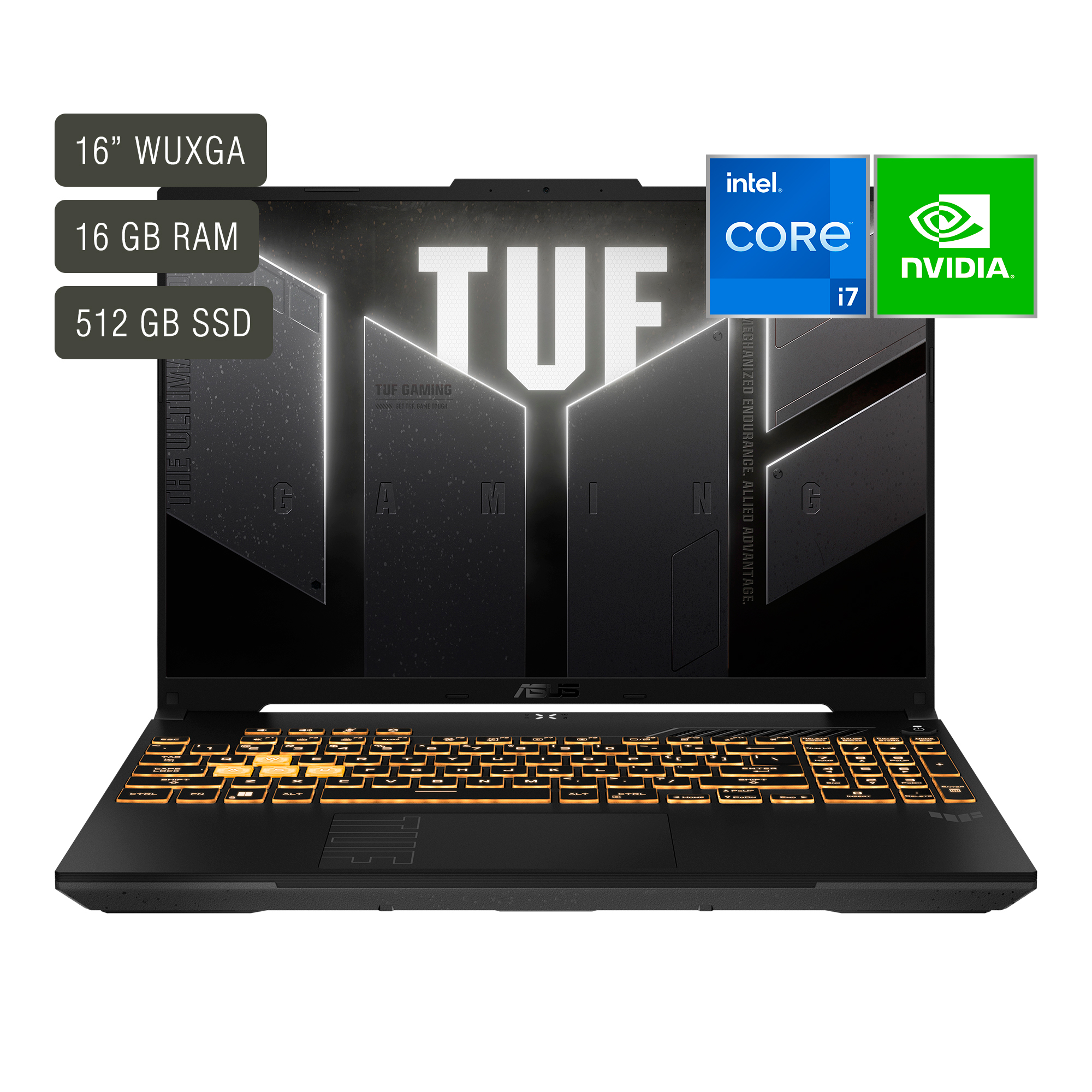 Notebook Gamer Asus Tuf 16'' Core I7 16gb 512gb Win11 Rtx4050