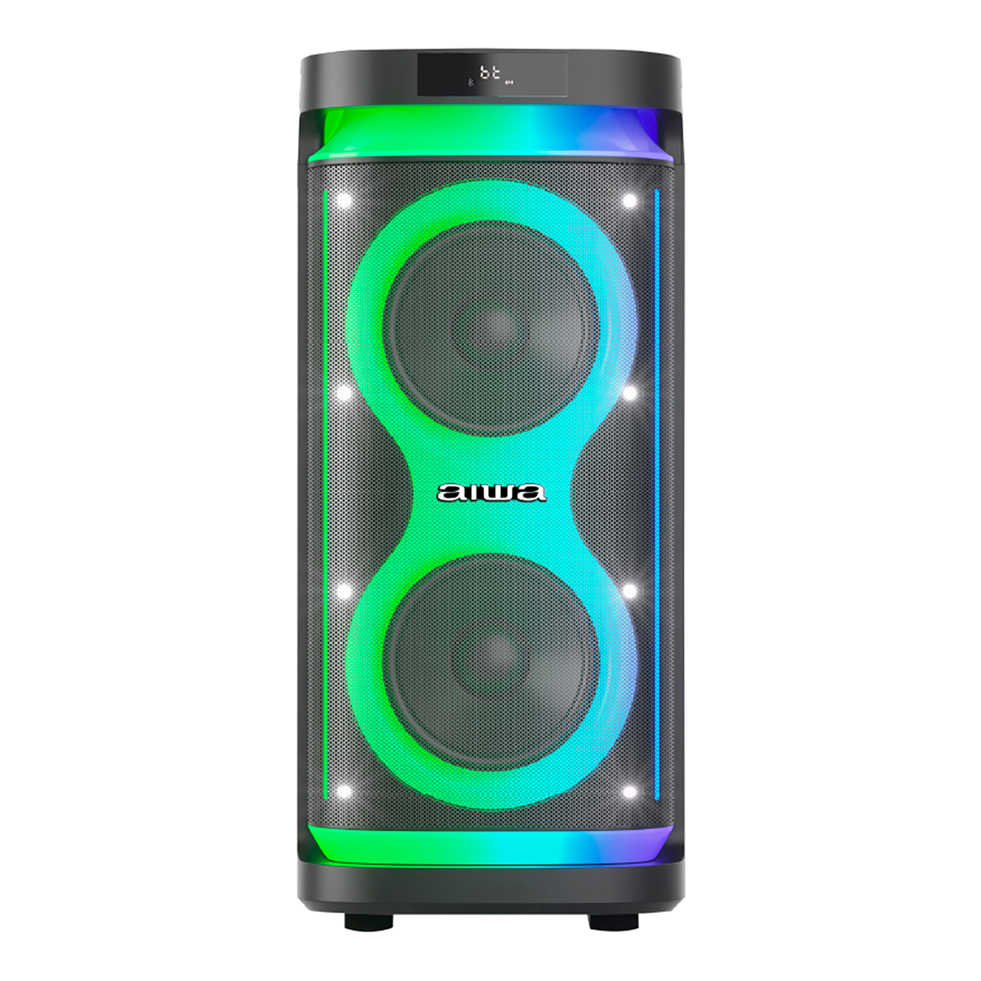 Parlante Bt Aiwa Awpoh5d 800w Pmpo Iluminacin Led