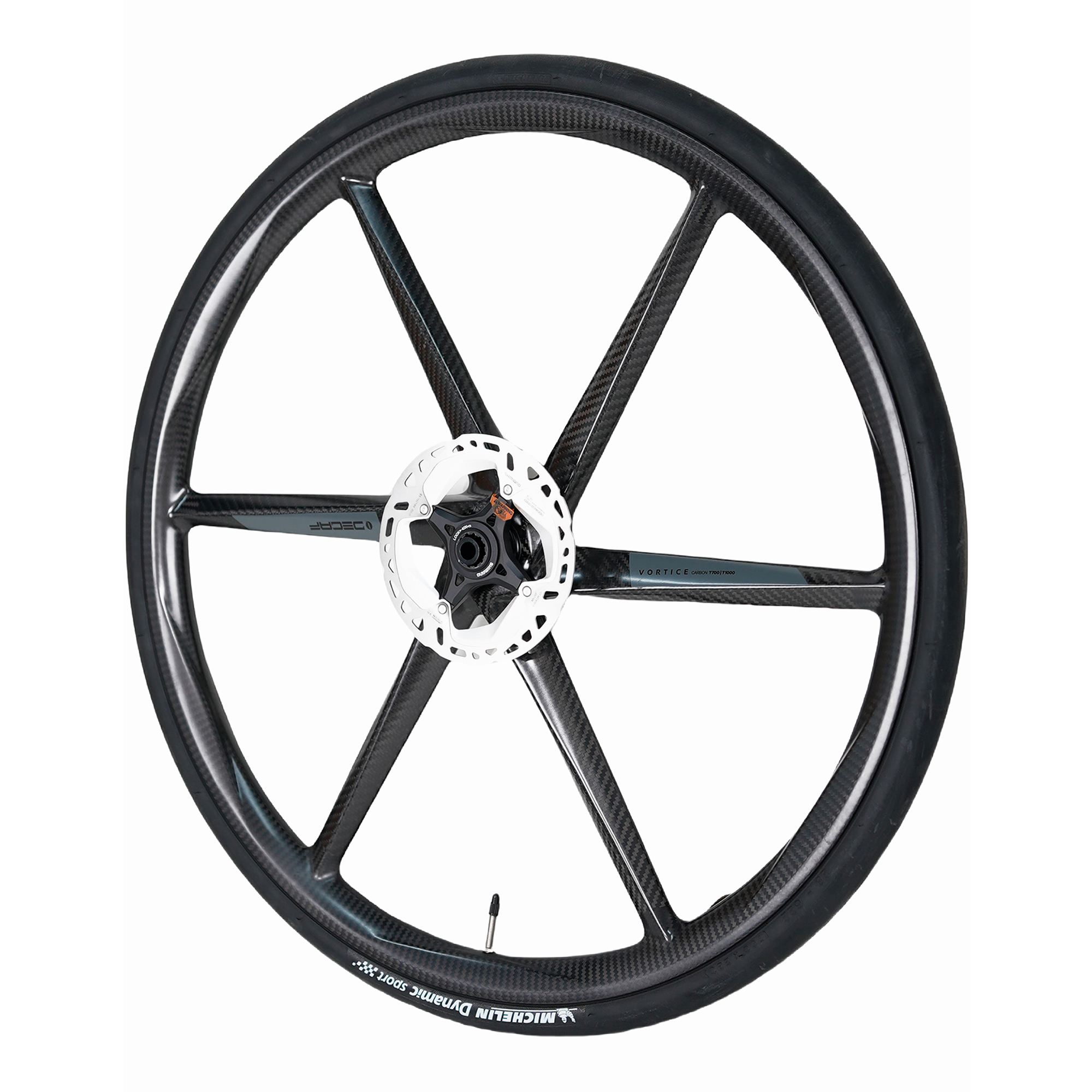 Rueda Delantera Carbono Deca 6 Rayos