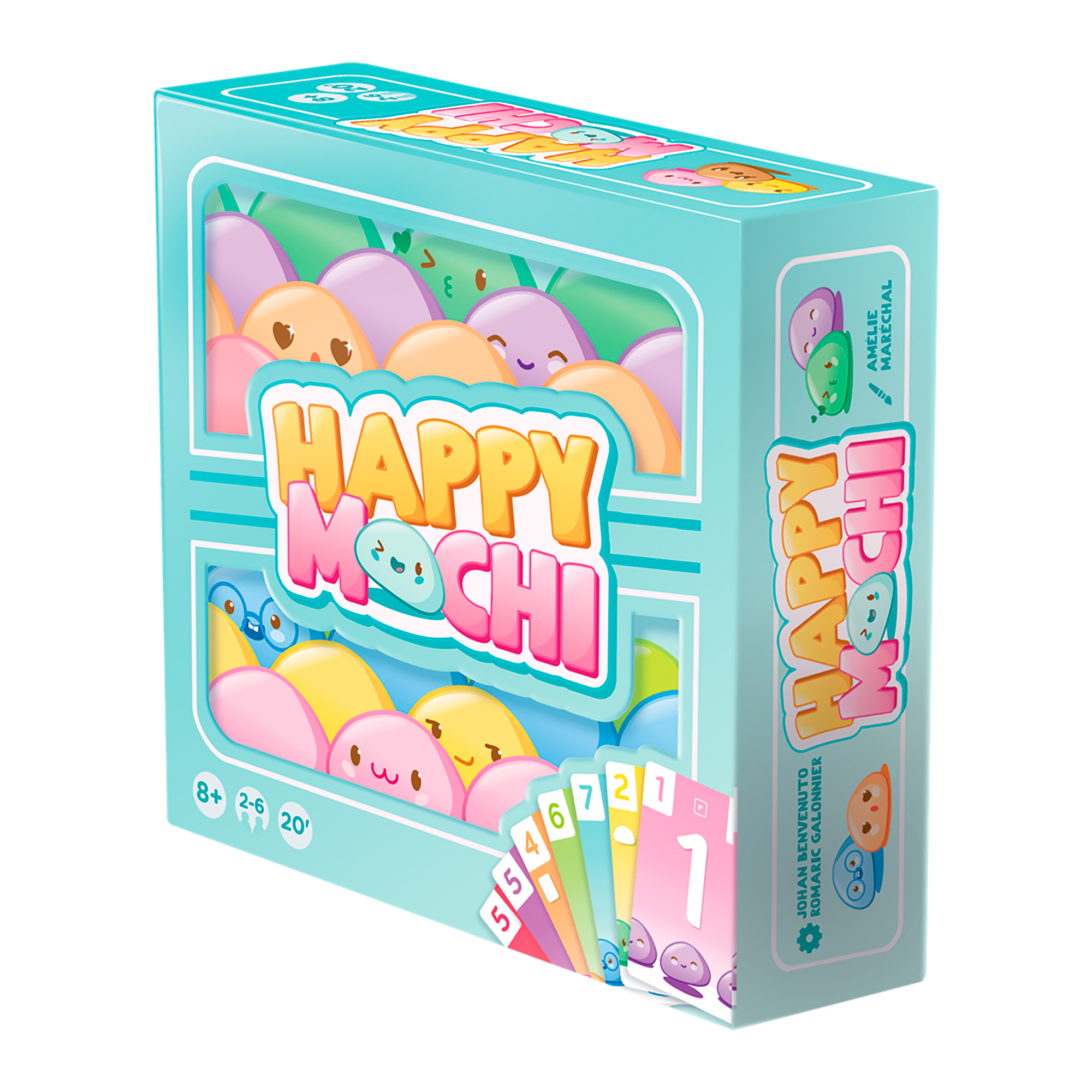 Juego De Mesa Asmodee Happy Mochi +8