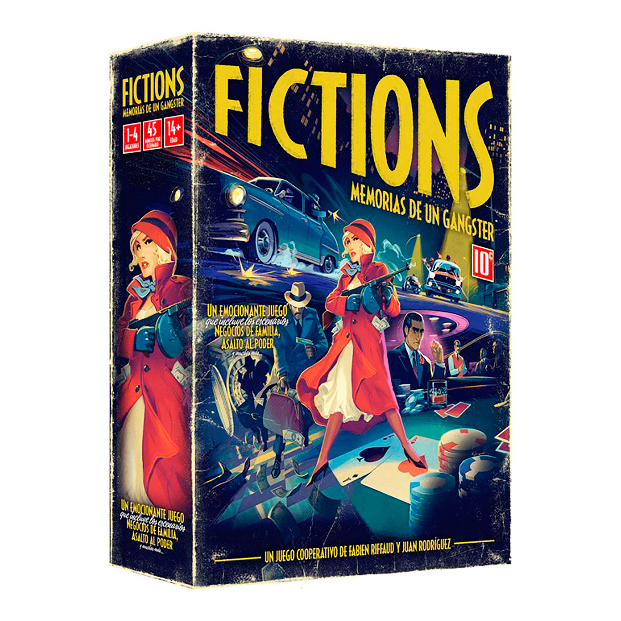 Juego De Mesa Ludonova Fictions Memorias De Un G�ngster +14